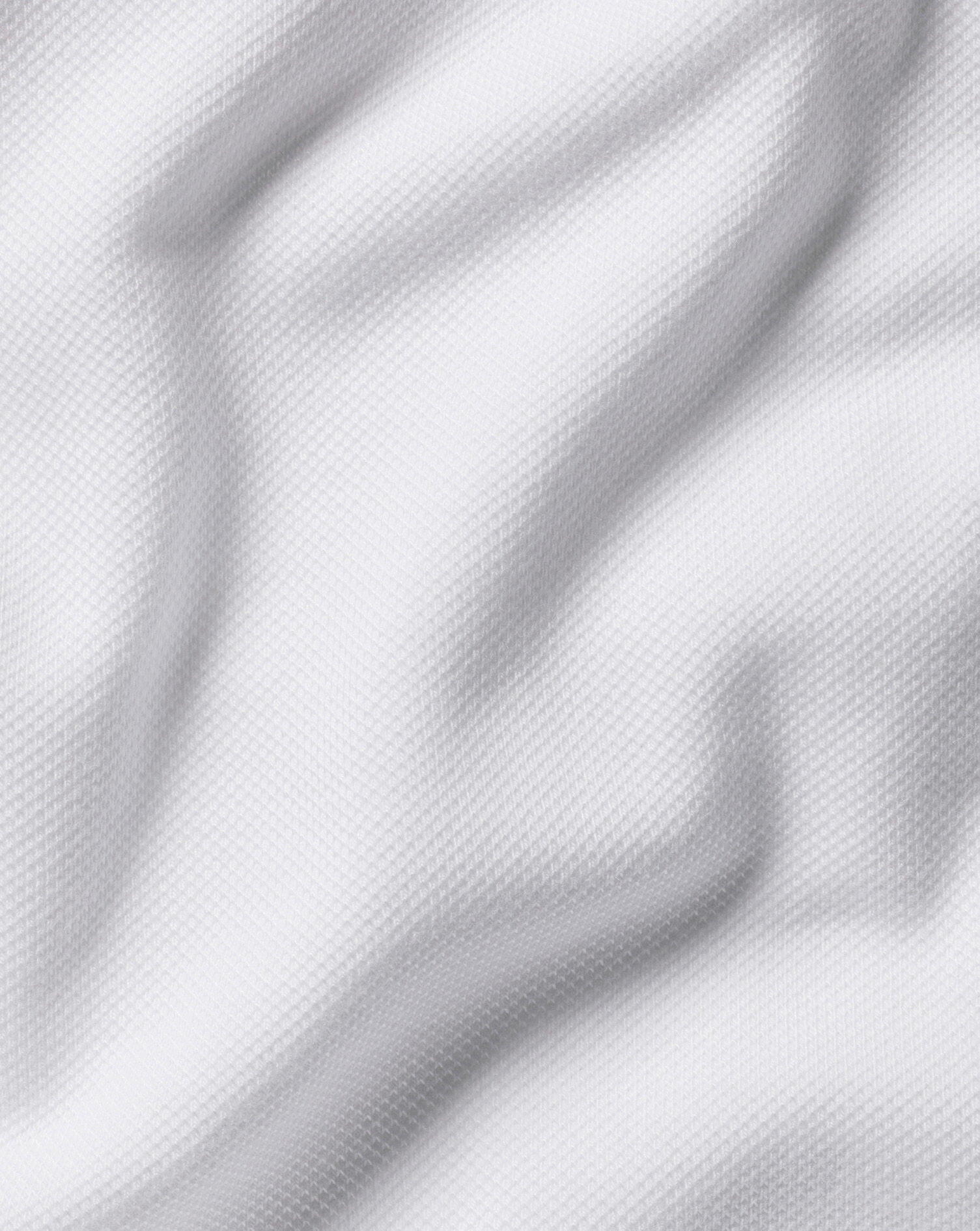 Pique Polo - White