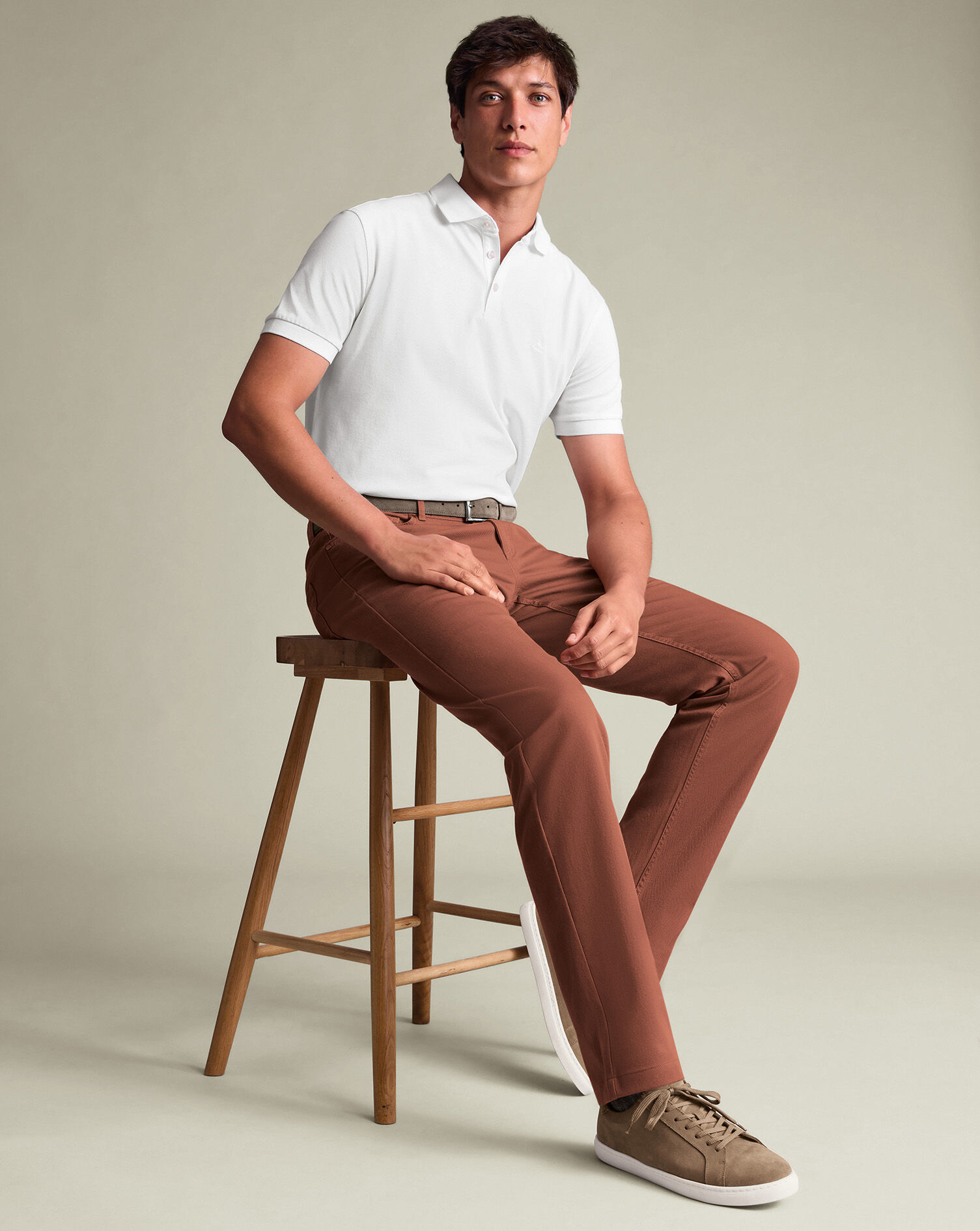 5 Pocket Jeans - Rust