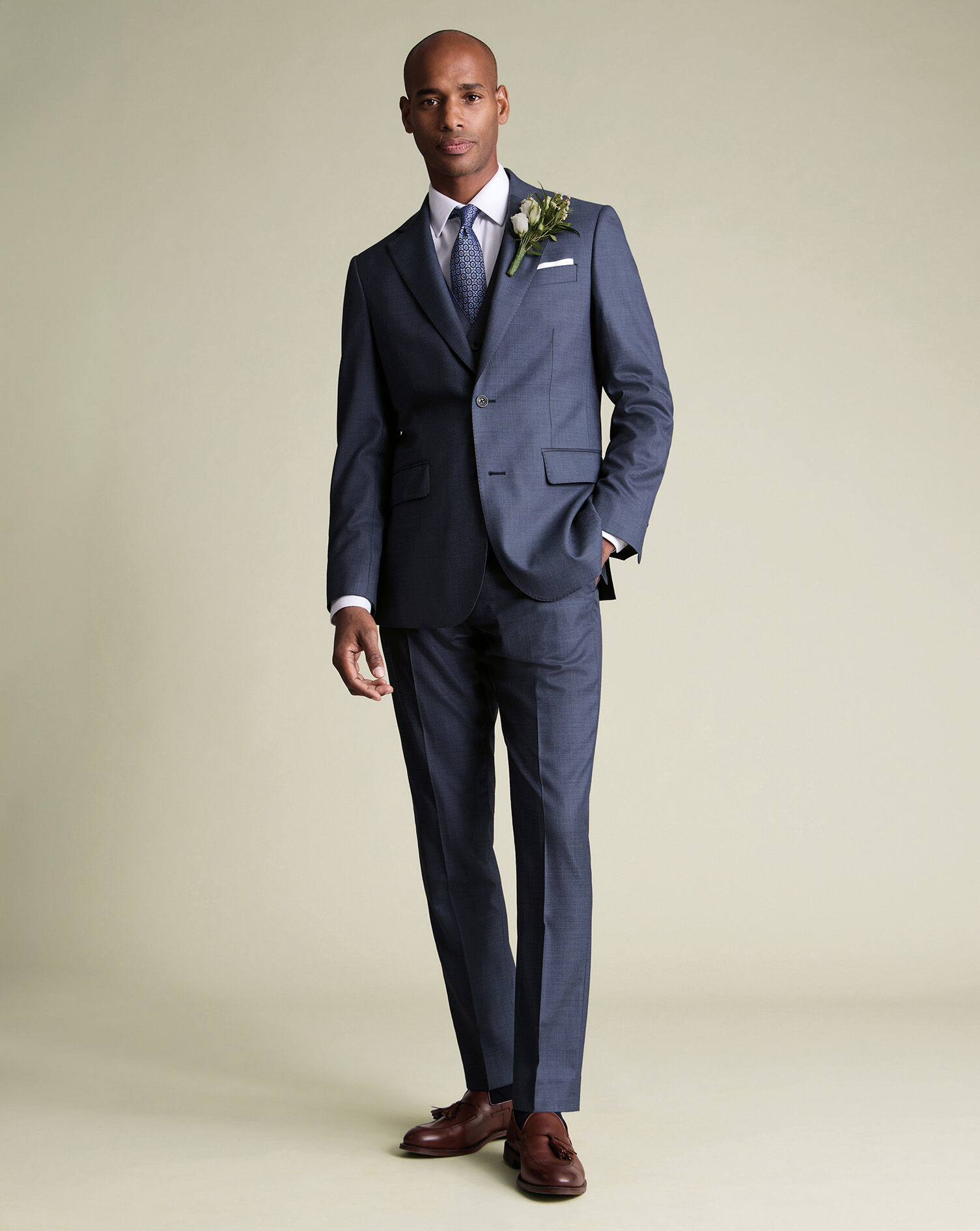 Ultimate Performance Sharkskin Suit - Steel Blue