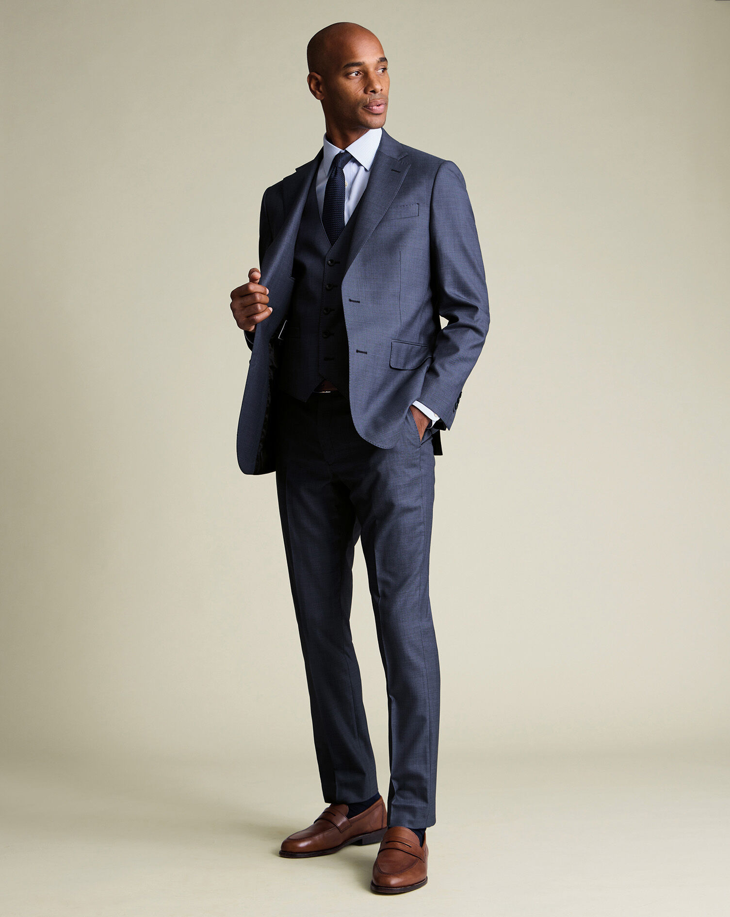 Ultimate Performance Sharkskin Vest - Steel Blue