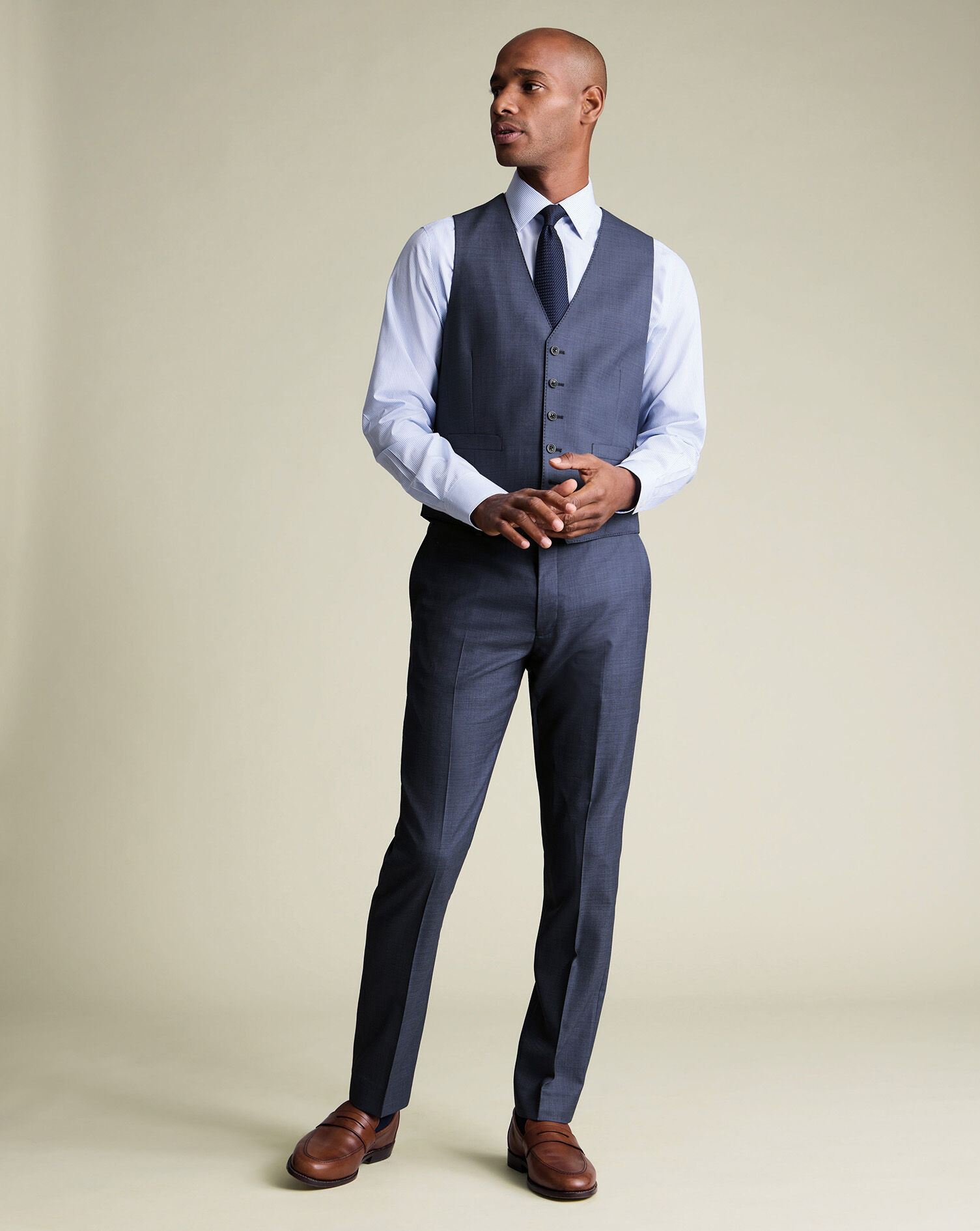 Ultimate Performance Sharkskin Suit - Steel Blue