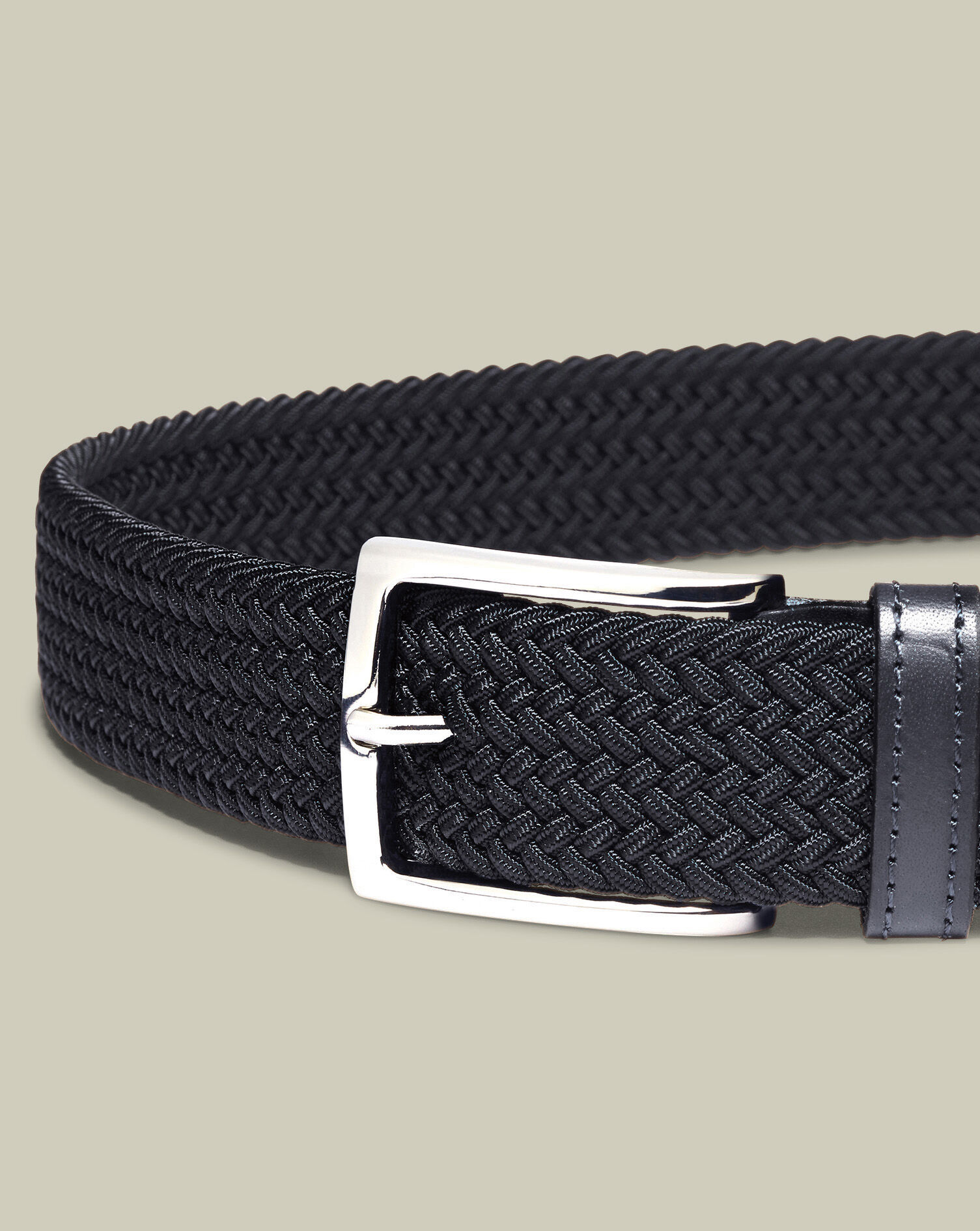 Casual Stretch Belt - Navy
