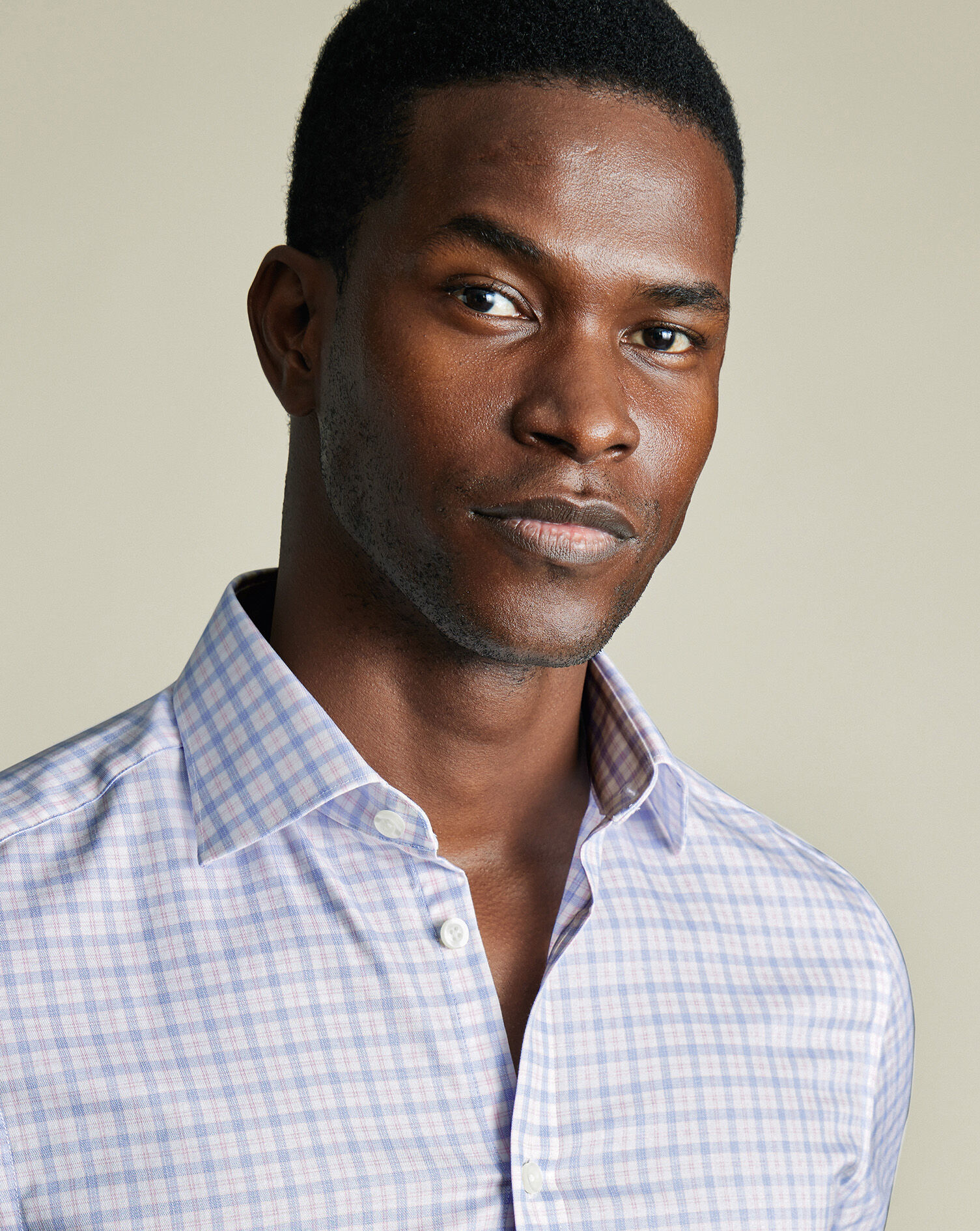 Luxury Check Shirt - Pink & Sky