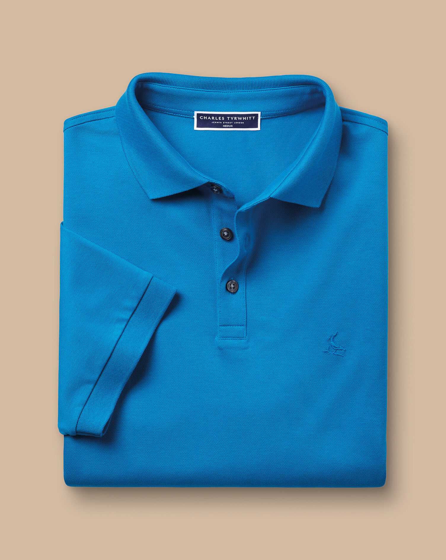 Pique Polo - Bright Blue