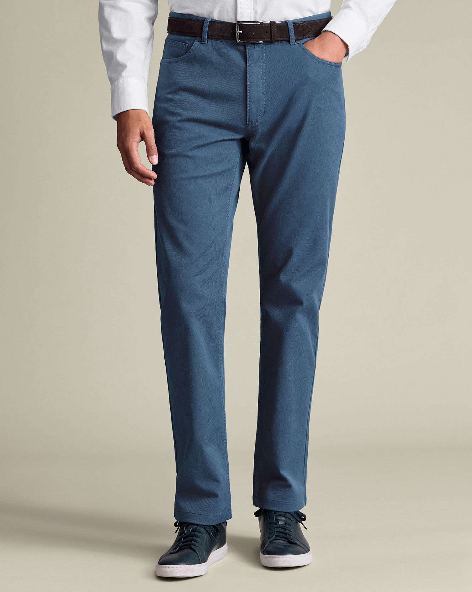 5 Pocket Jeans - Denim Blue