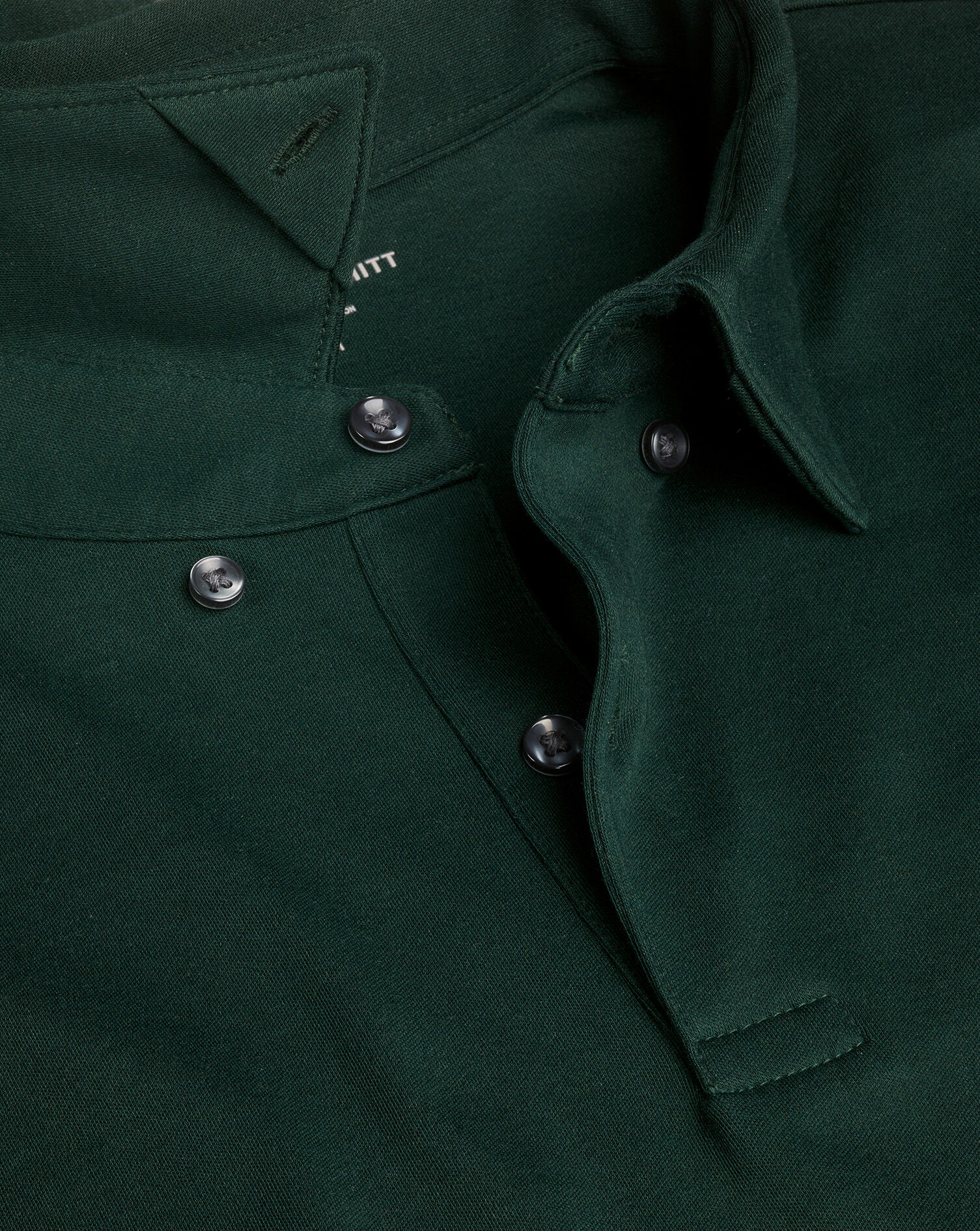 Long Sleeve Performance Smart Jersey Polo - Dark Green