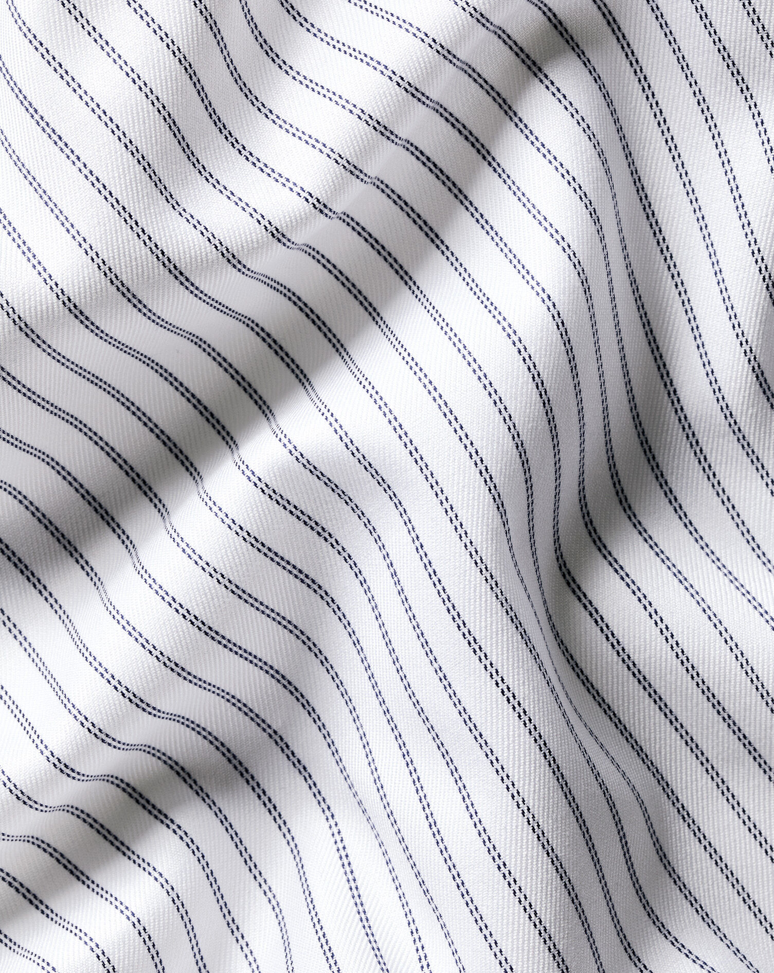Luxury Stripe Shirt - Mid Blue