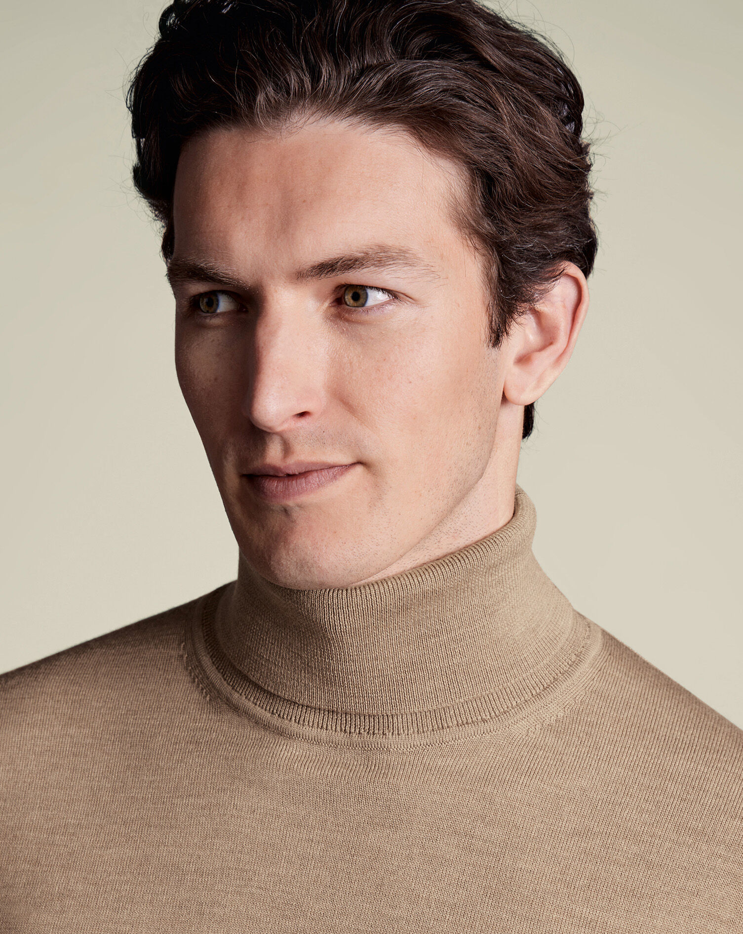 Merino Turtleneck Sweater - Oatmeal