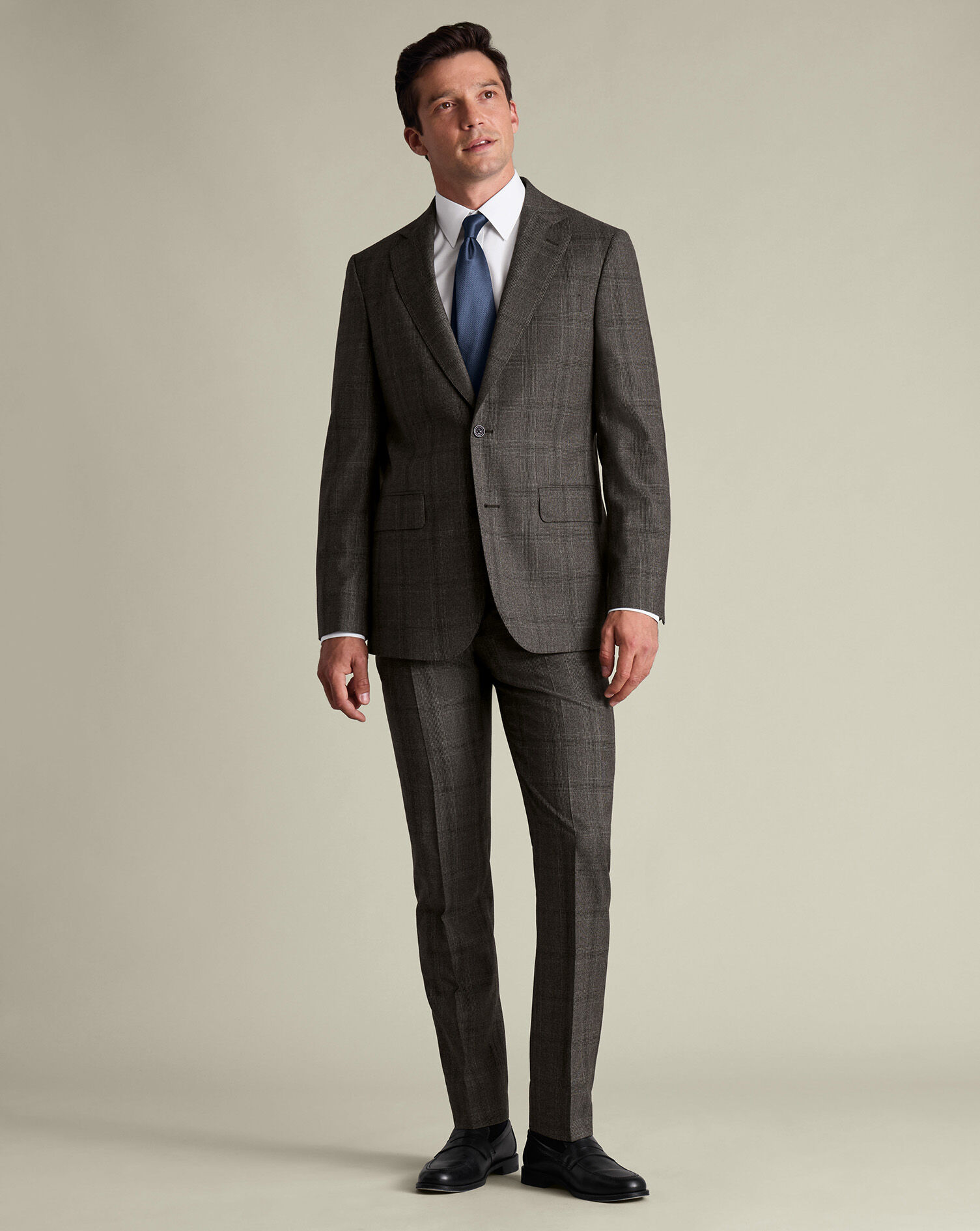 Ultimate Performance Suit - Mocha Check