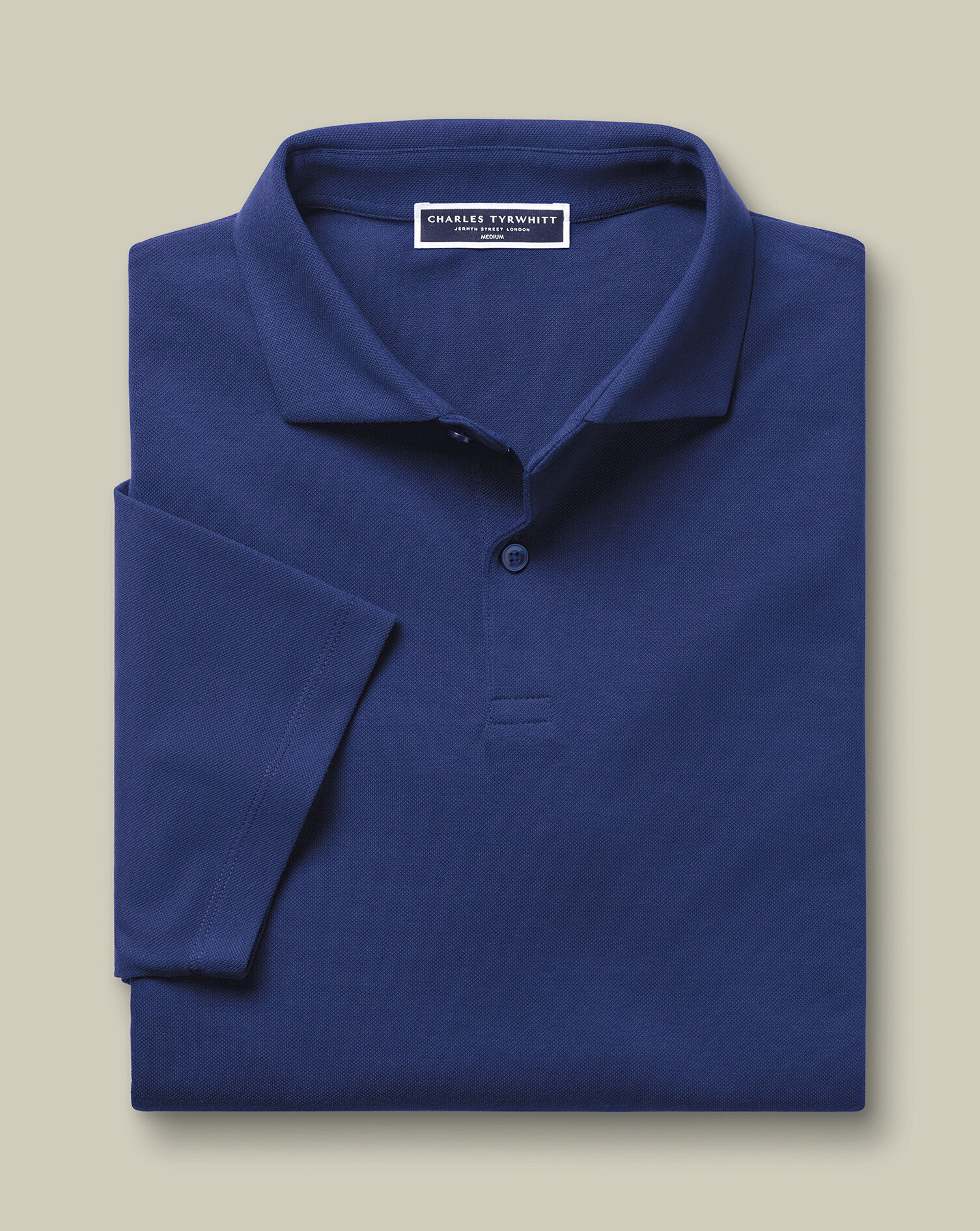 Smart Pique Polo - Royal Blue