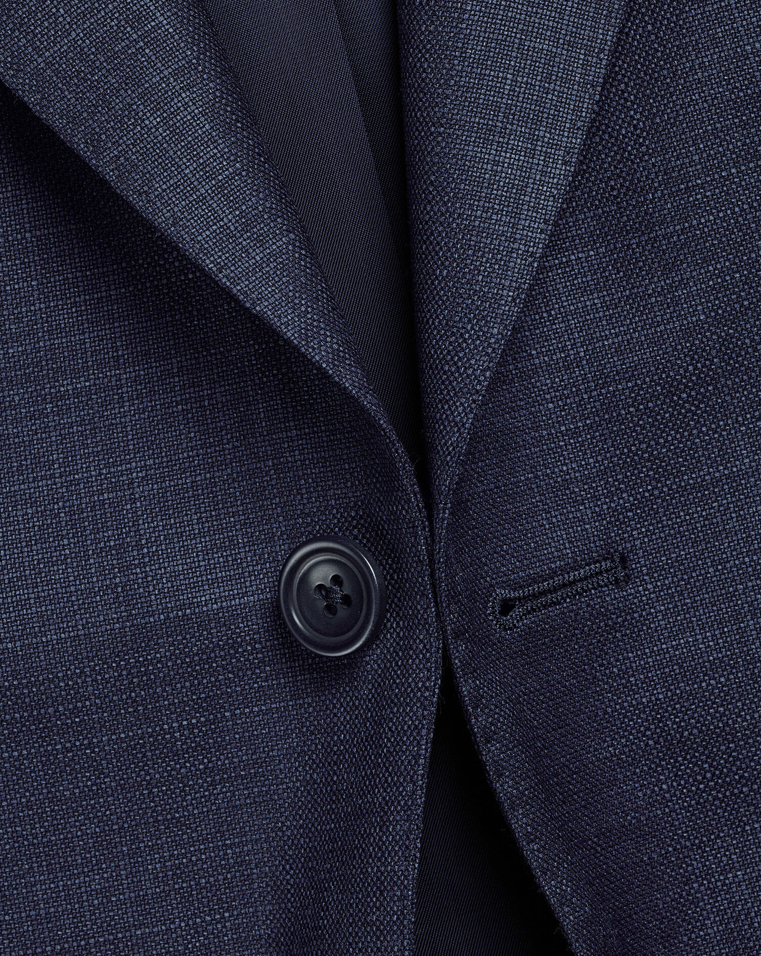 Luxury Italian Suit - Ink blue