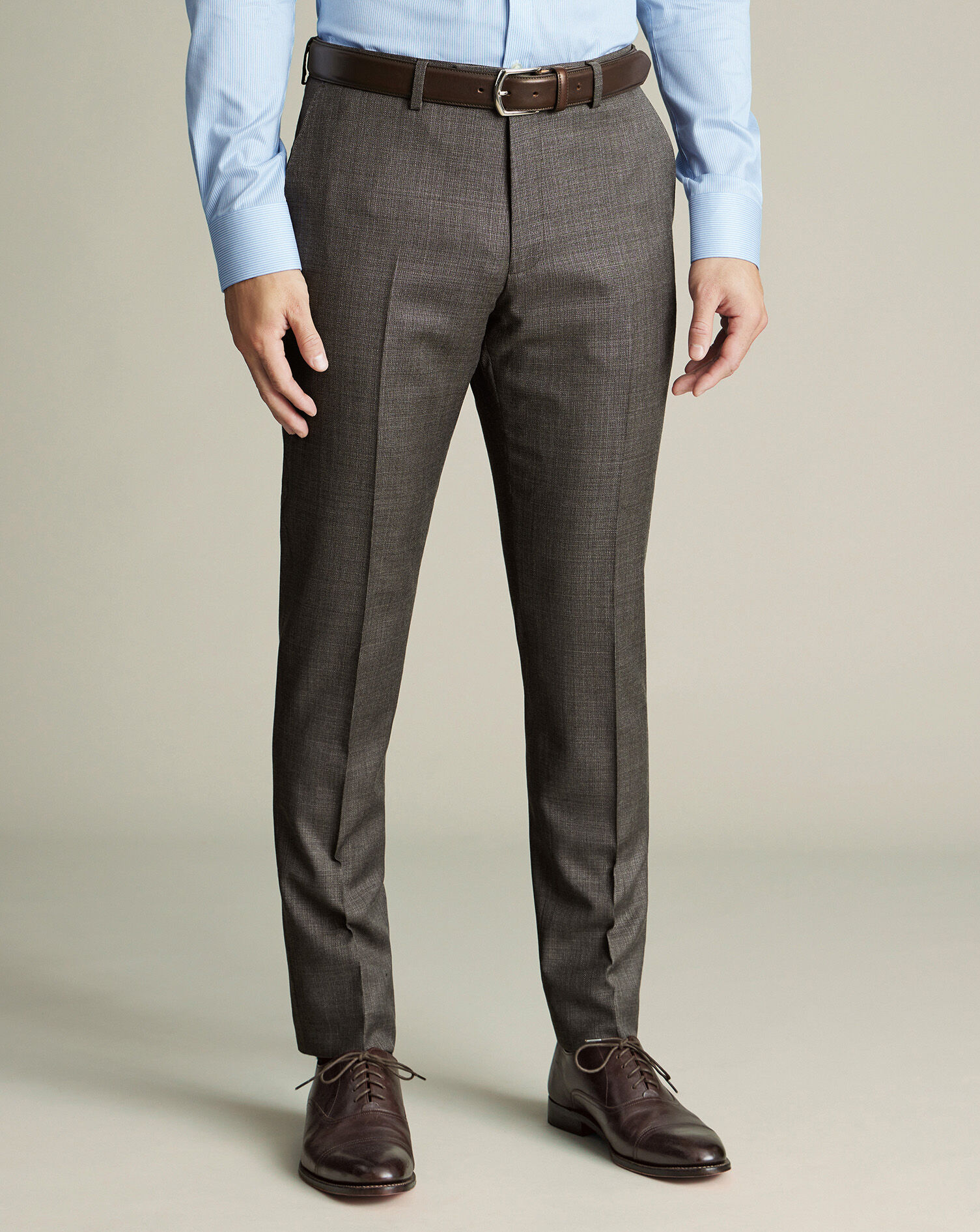 Luxury Italian Suit - Mocha