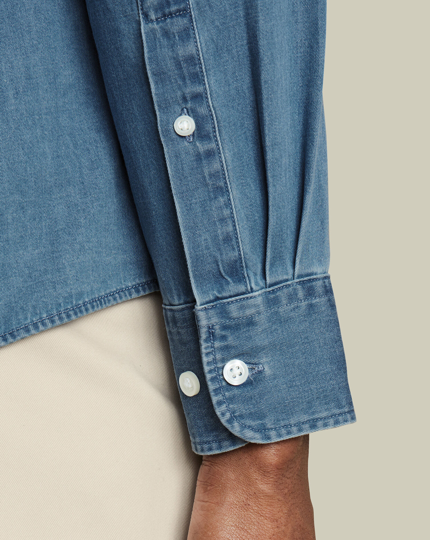 Denim Shirt - Ocean Blue