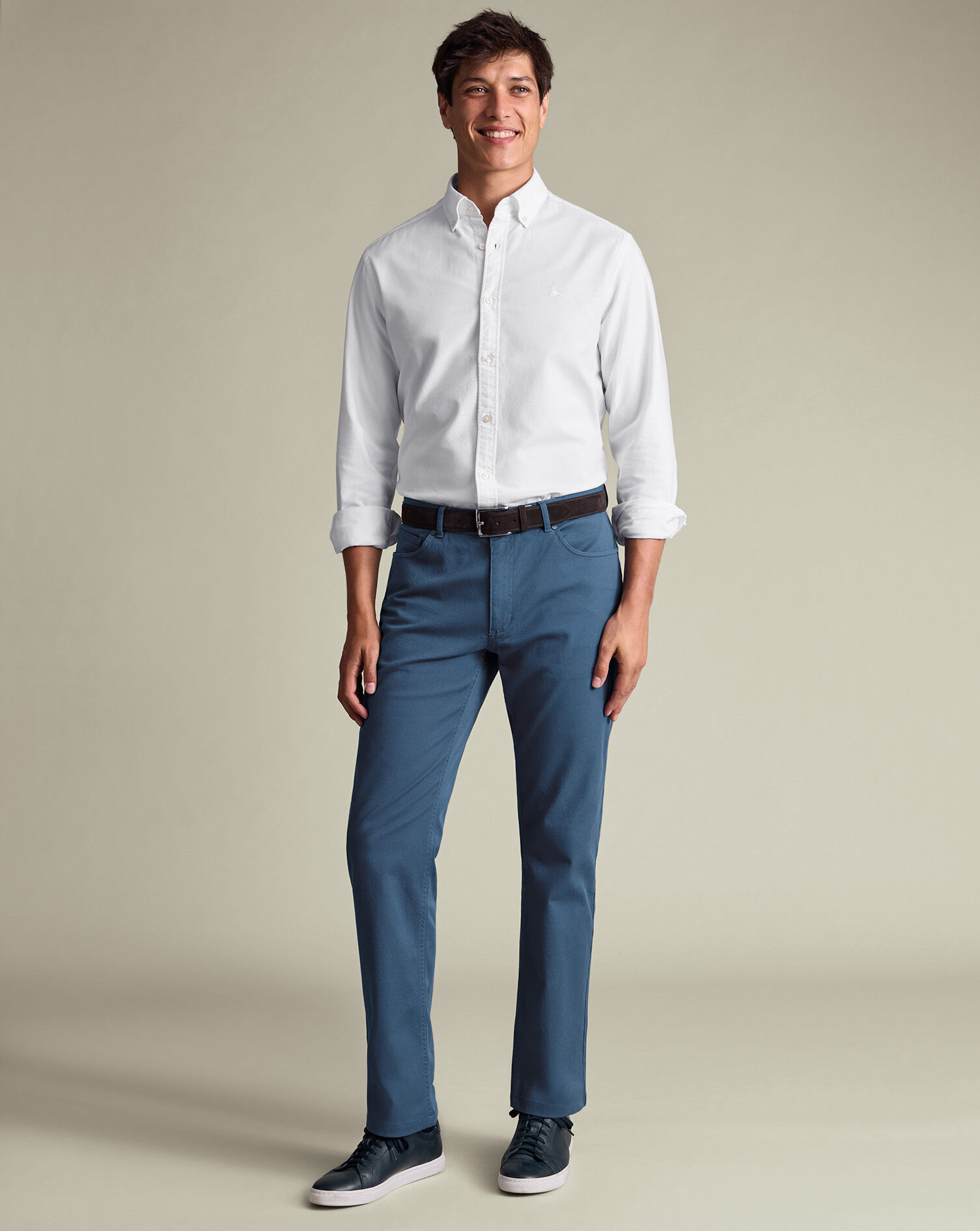 5 Pocket Jeans - Denim Blue