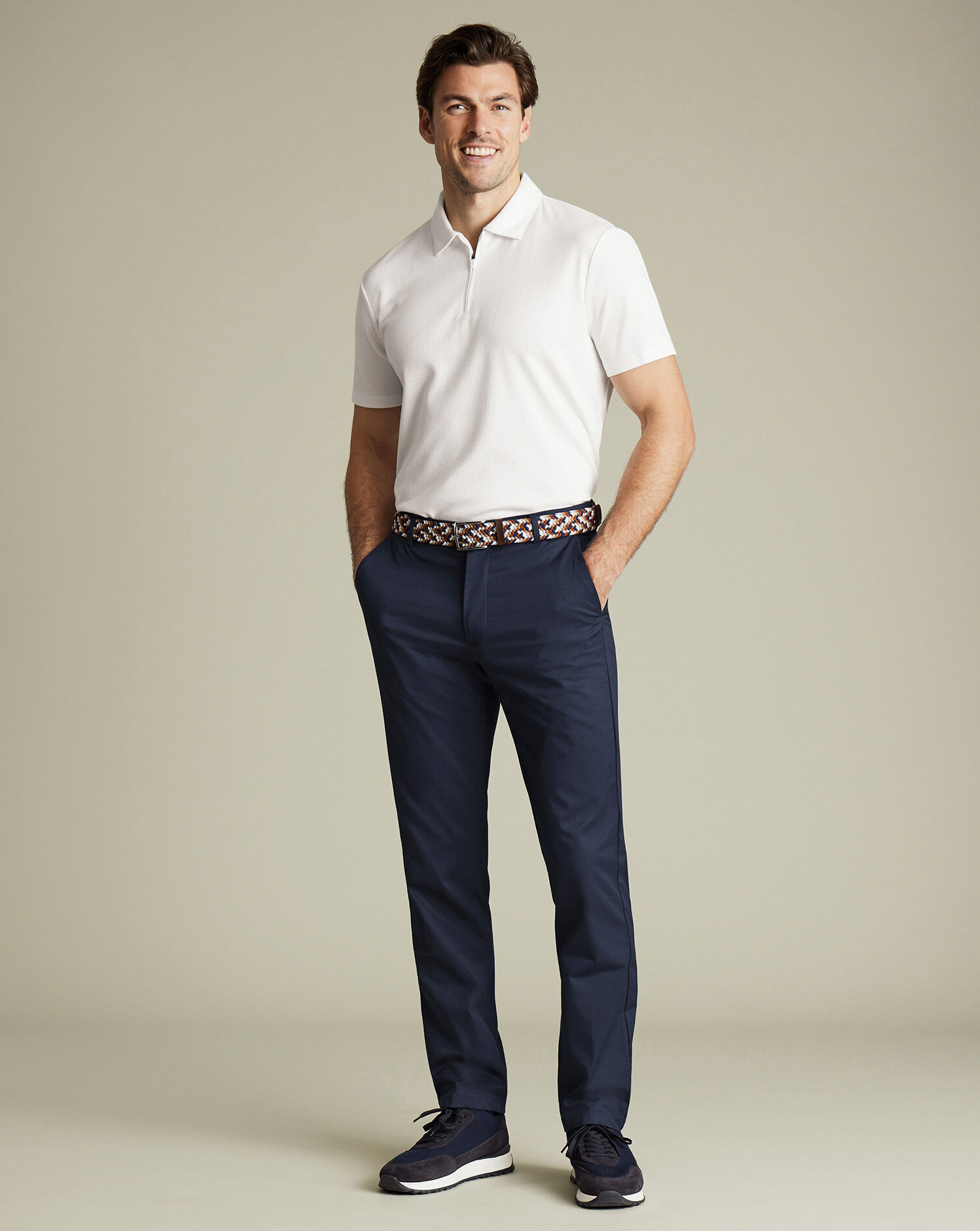 Performance Chinos - Navy