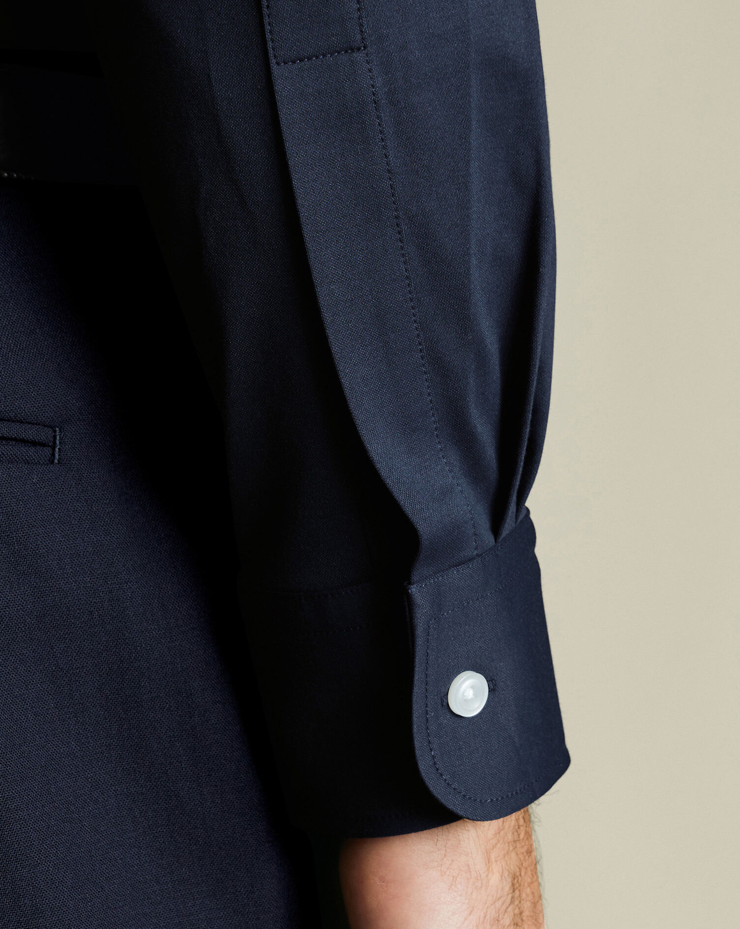 Performance Stretch Jersey Shirt - Navy
