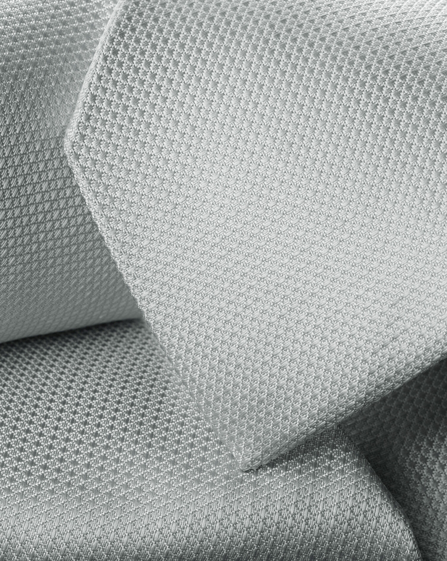 Silk Textured Tie - Ice Blue