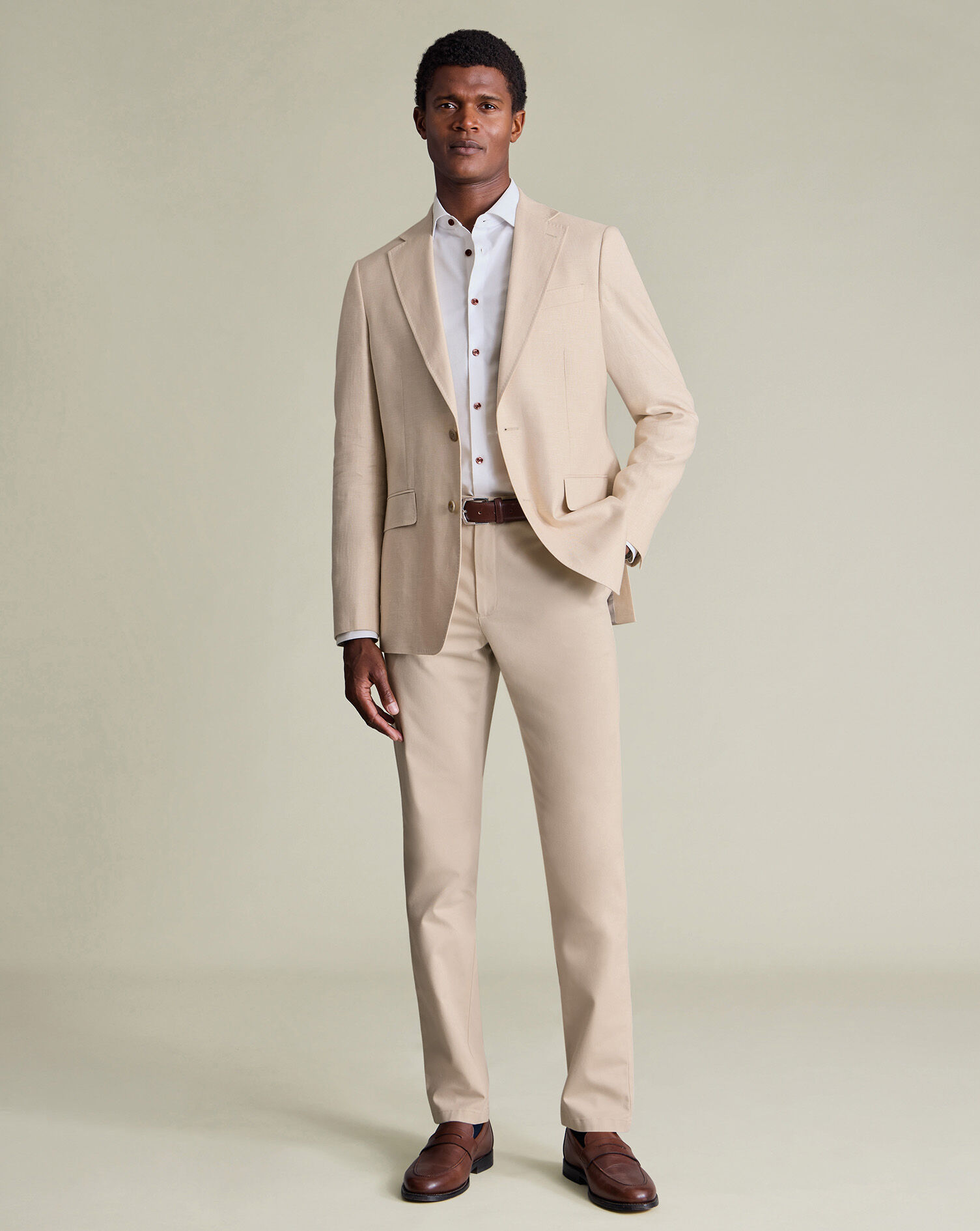 Linen Cotton Jacket - Ivory