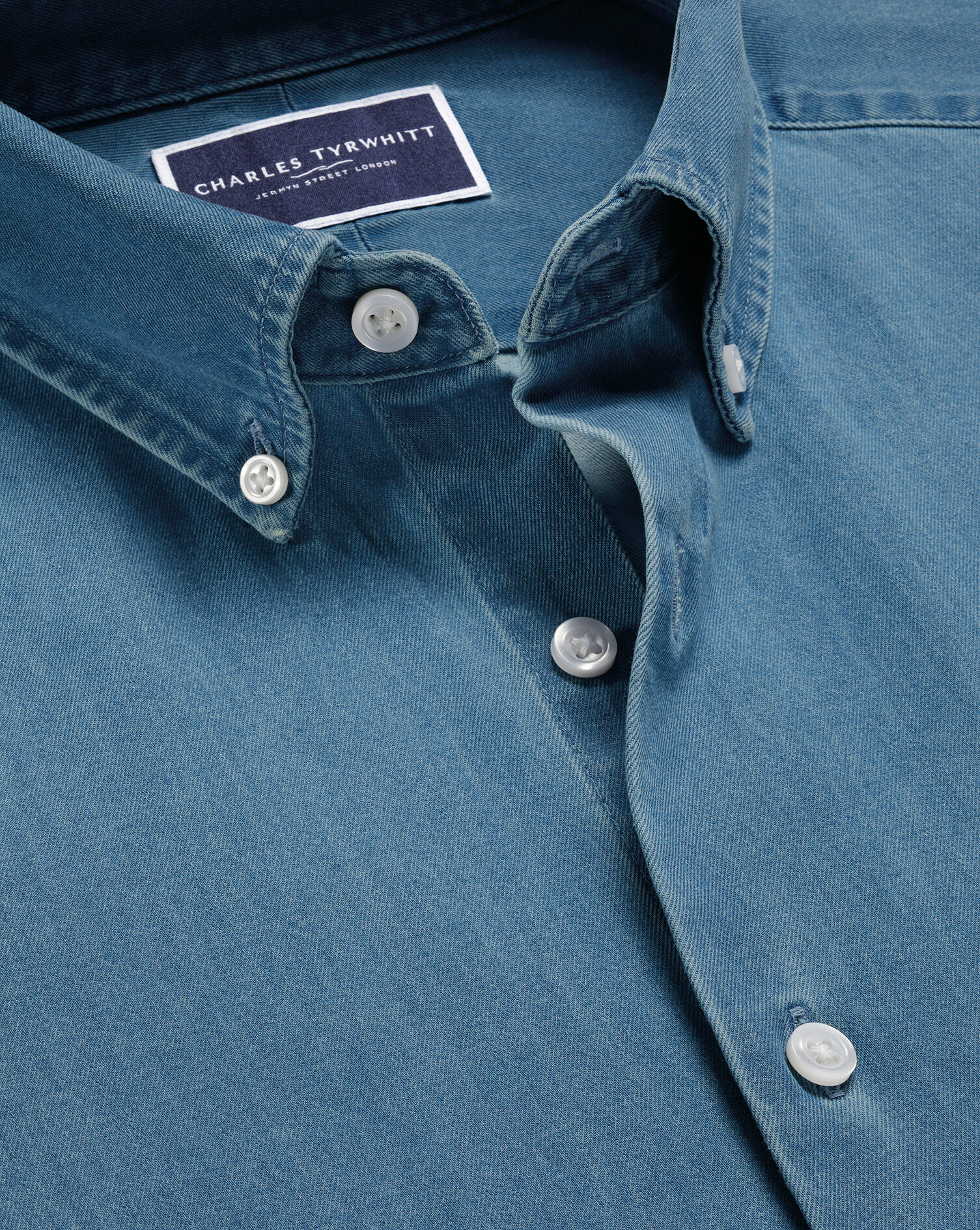 Denim Shirt - Ocean Blue