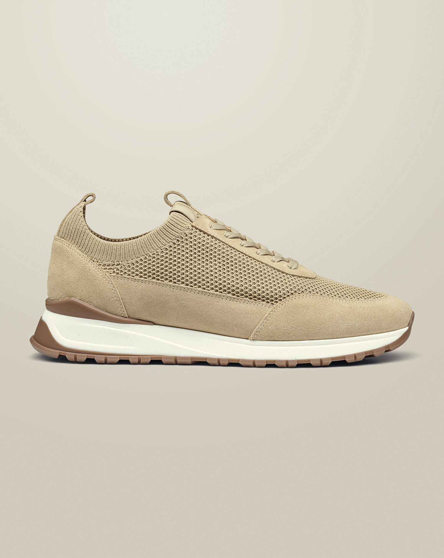 Knitted Sneakers - Stone