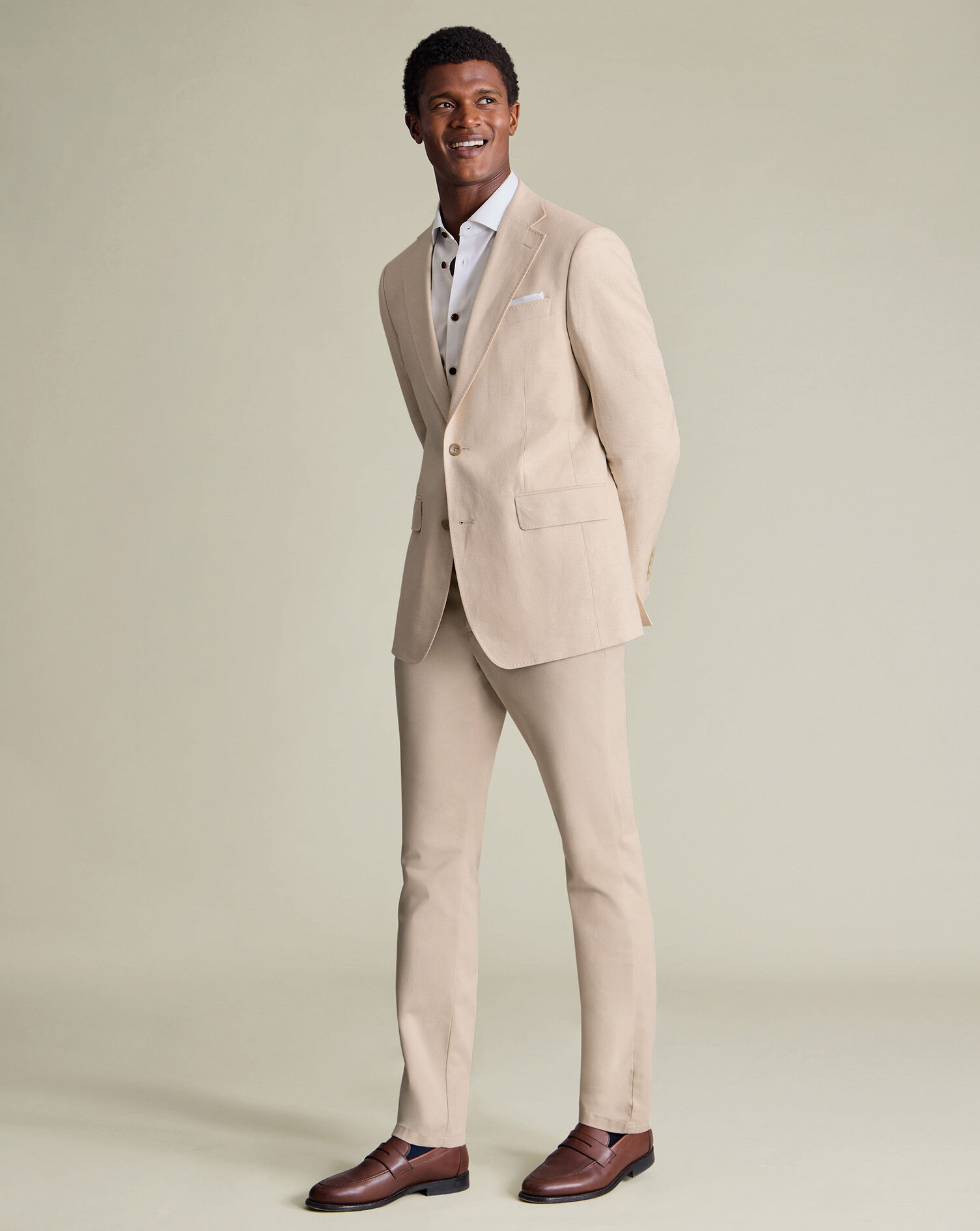 Linen Cotton Jacket - Ivory