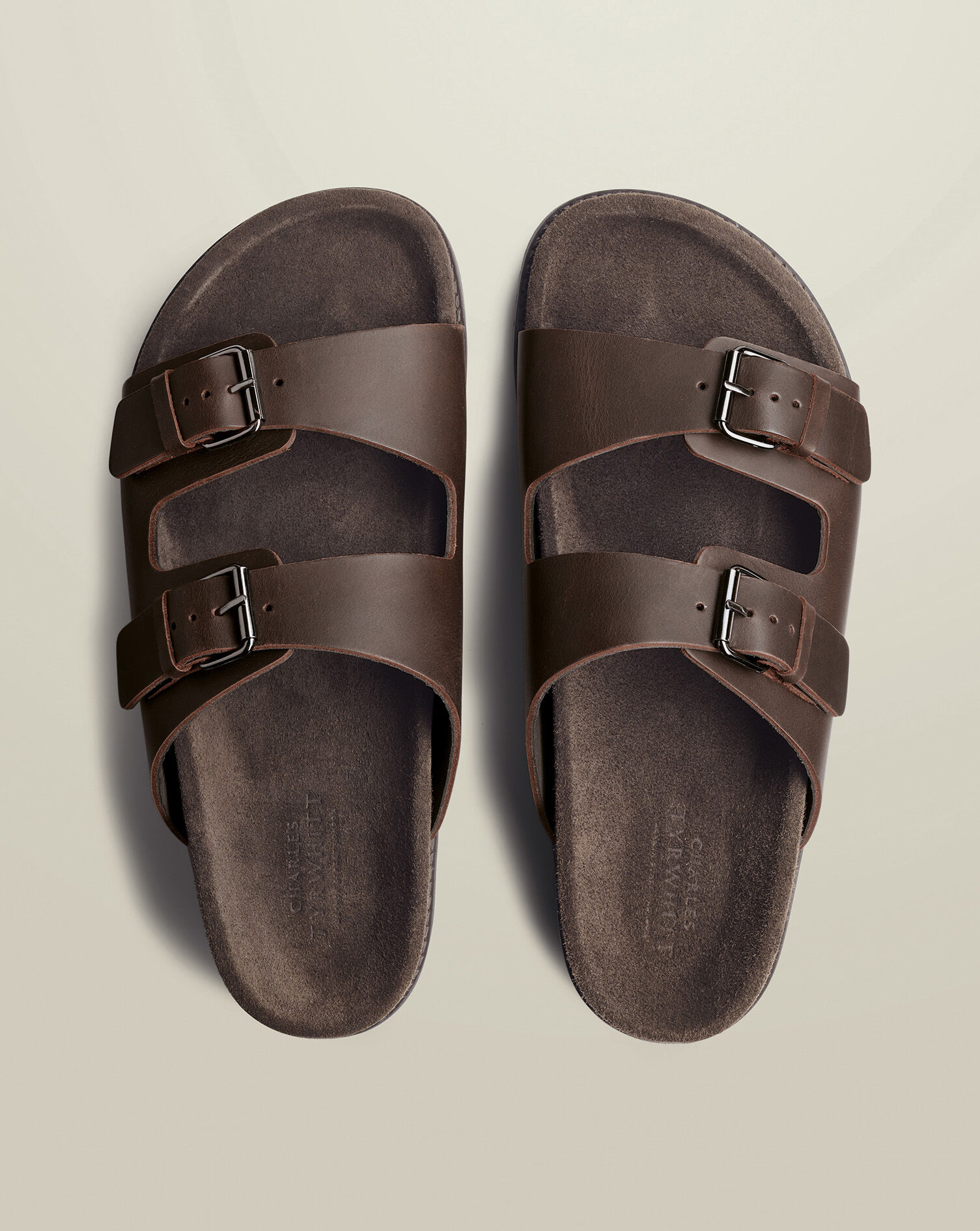 Leather Sandals - Dark Chocolate
