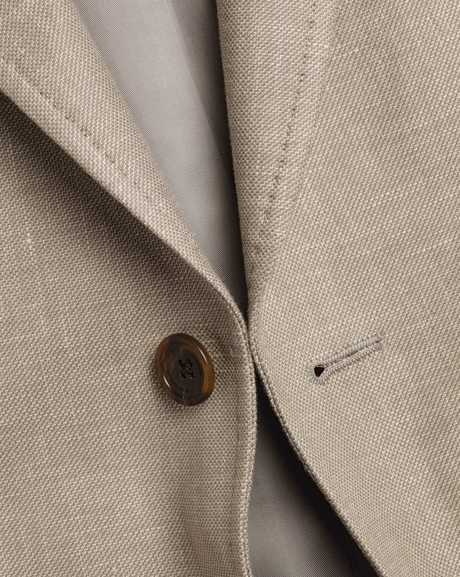 Linen Cotton Jacket - Limestone