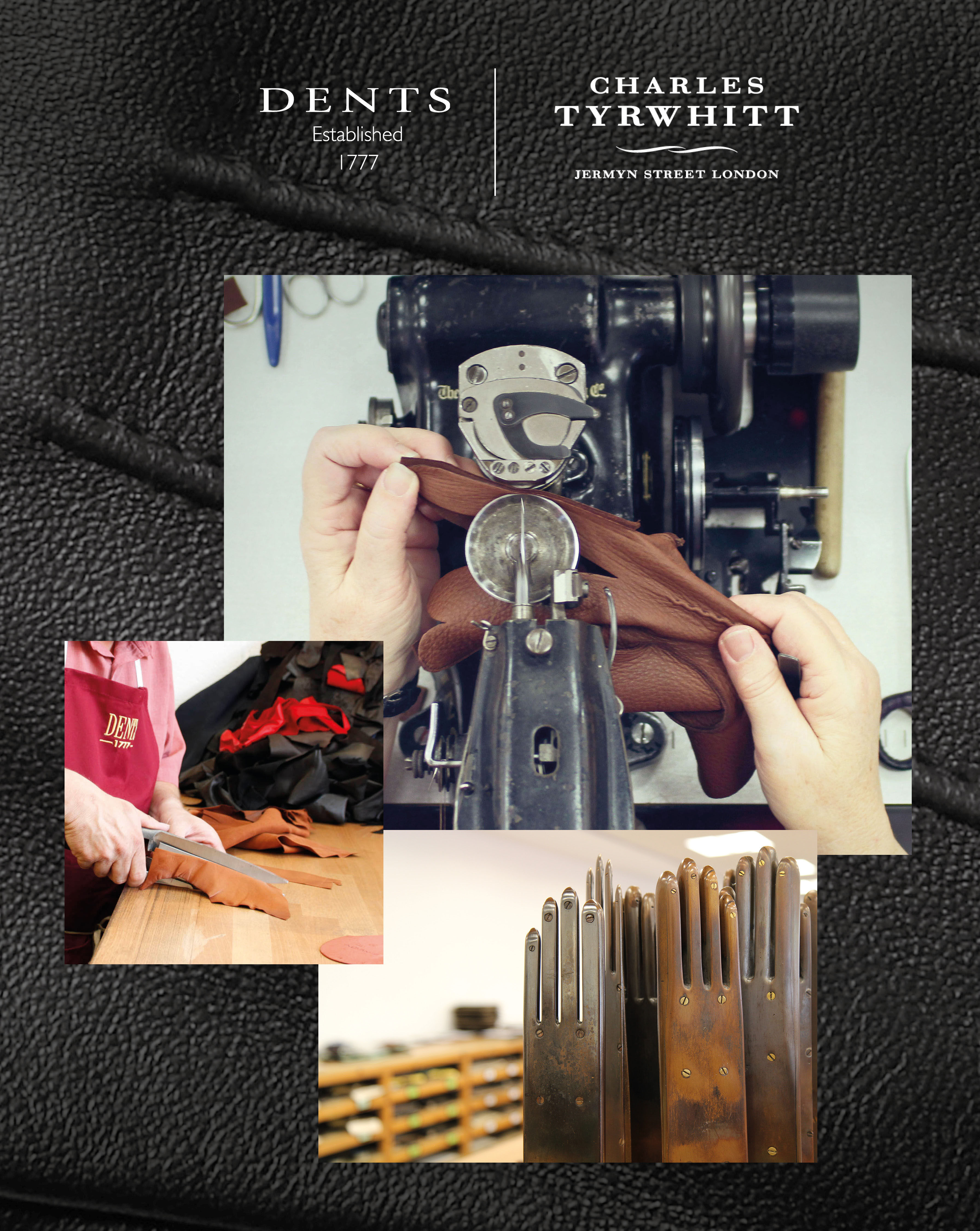 Leather Touch Screen Gloves - Dark Chocolate