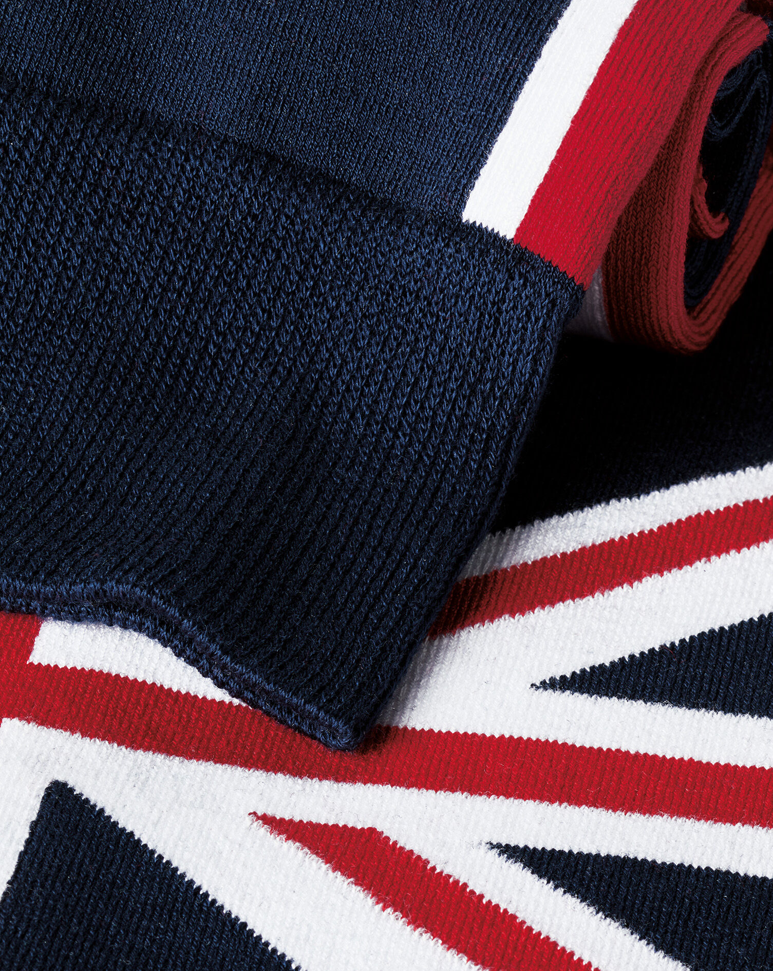 Union Jack Socks - Navy