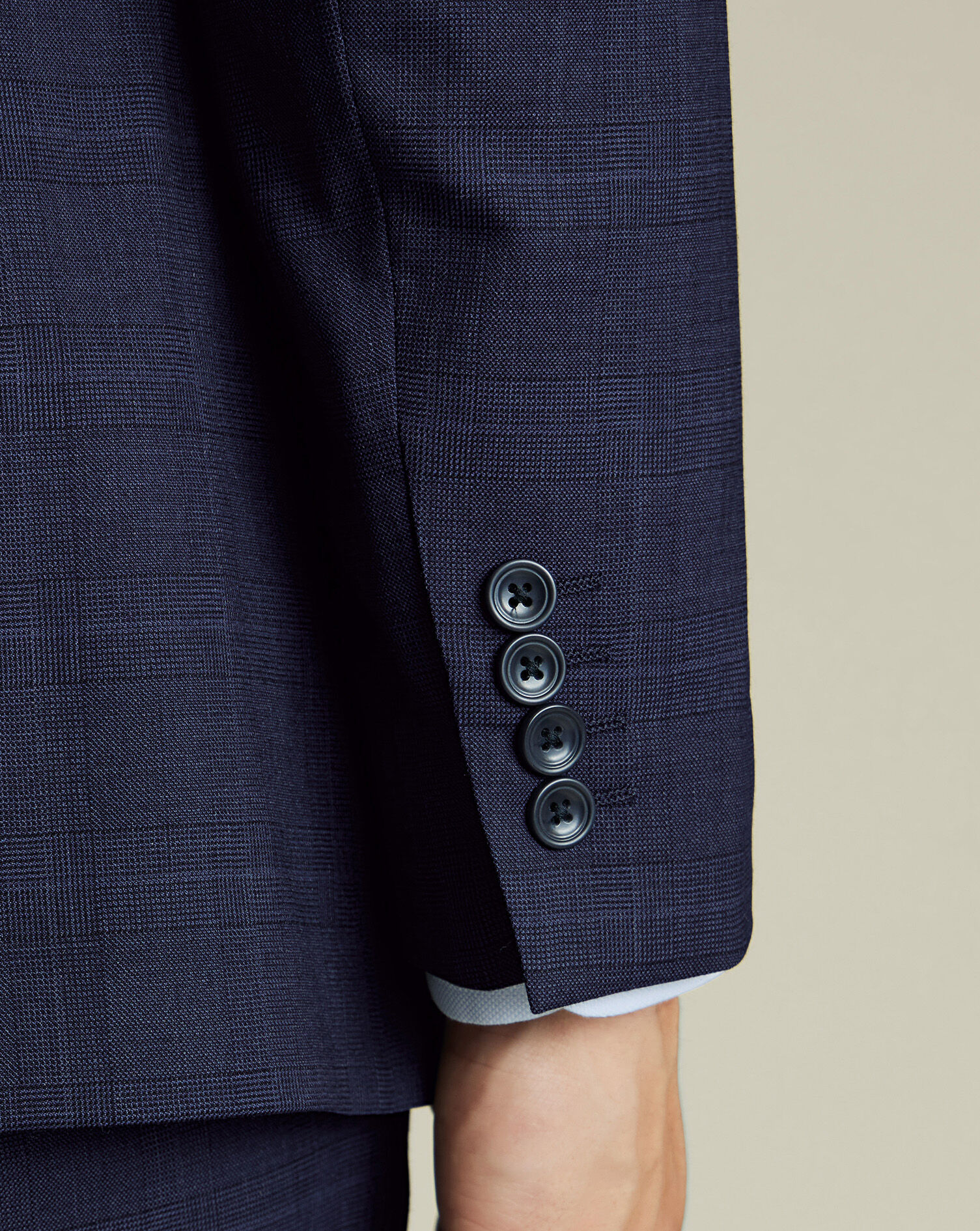 Check Suit - Ink Blue