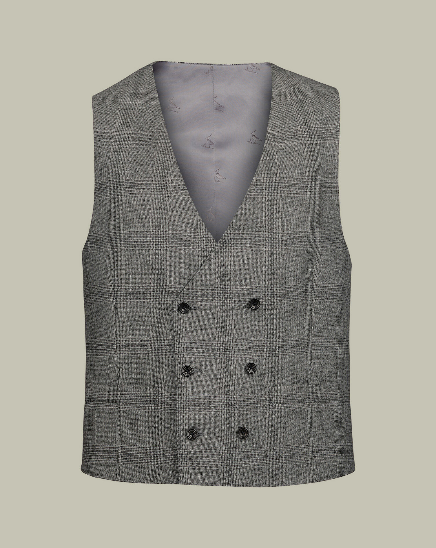 Ultimate Performance Check Vest - Gray
