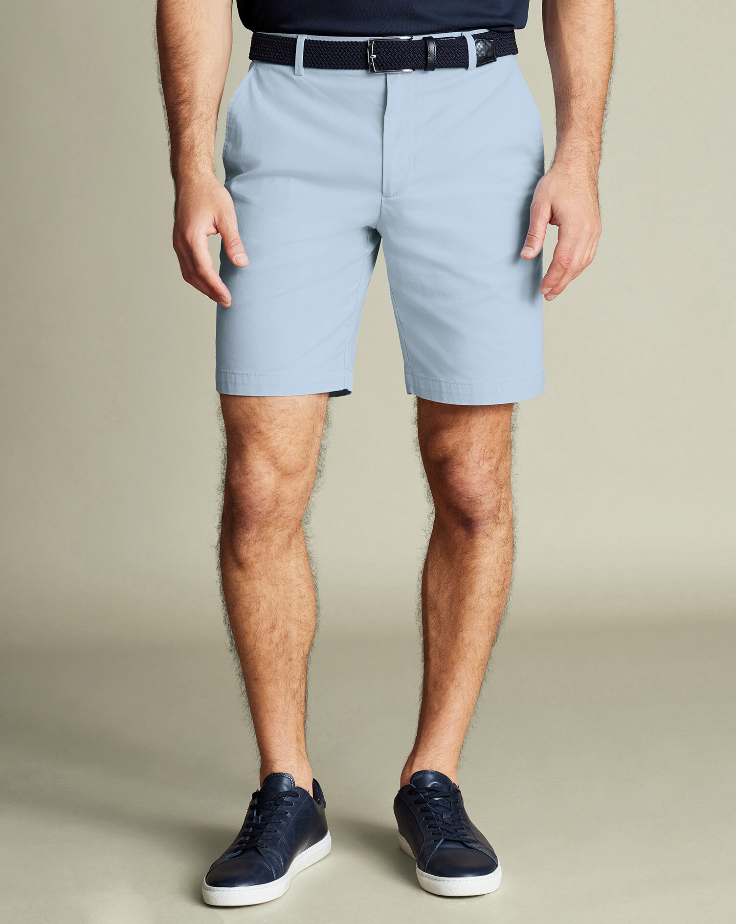 Cotton Shorts - Sky Blue