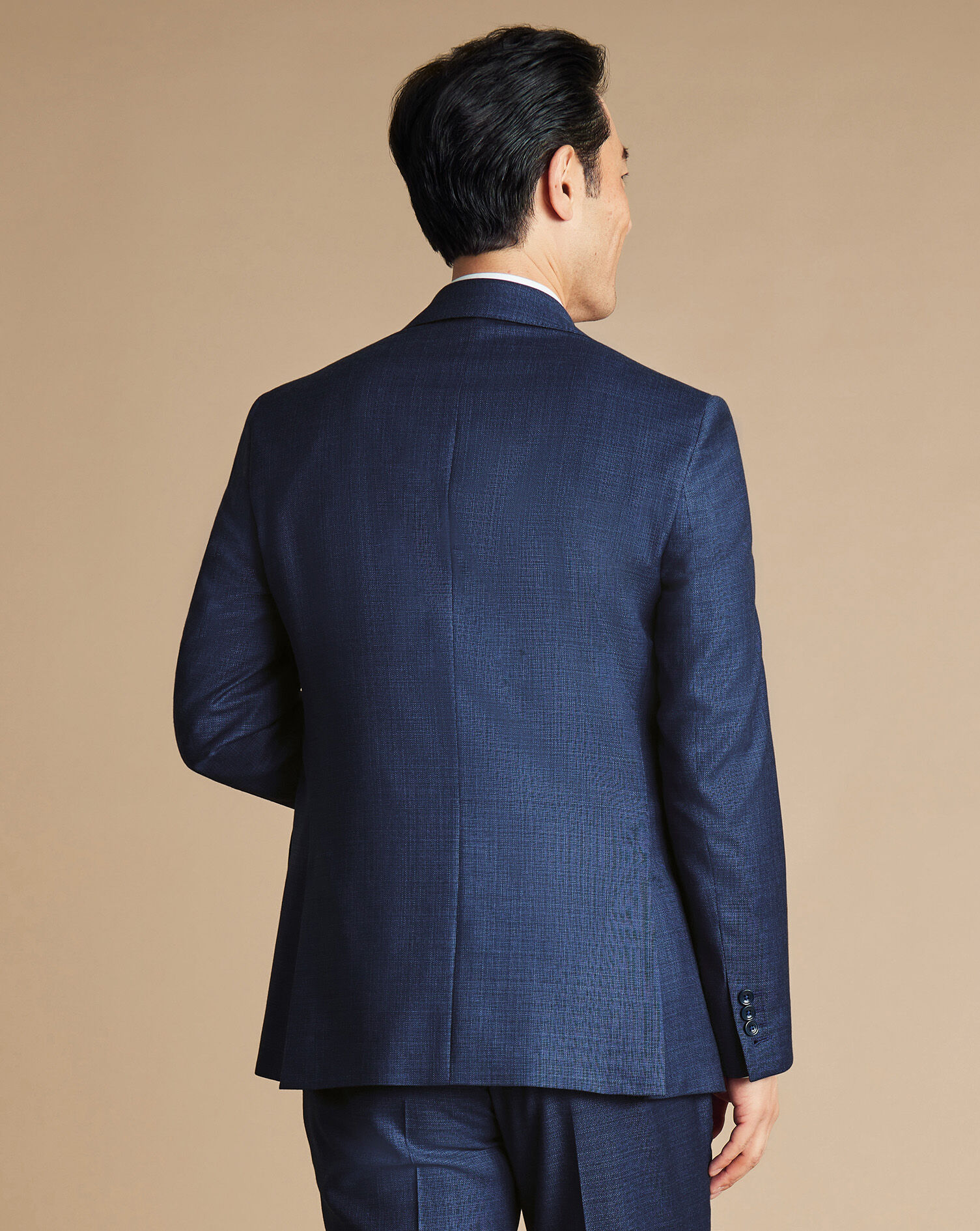 Luxury Italian Suit - Indigo Blue