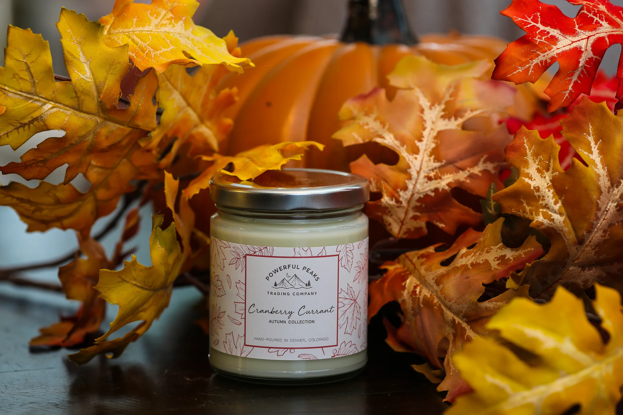 Cranberry Currant - Cranberry | Red & Black Currant | Vanilla - 8 oz. Soy Wax Candle