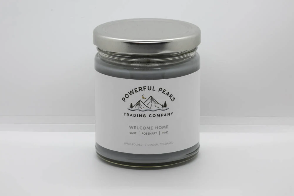 Welcome Home - Sage | Rosemary | Pine - 8 oz. Soy Wax Candle