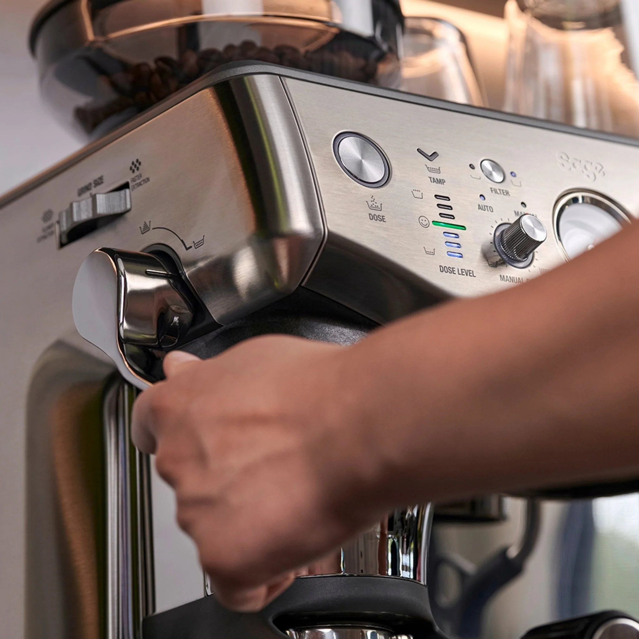 Barista Express? Impress van Sage RVS | SES876BSS4GUK1