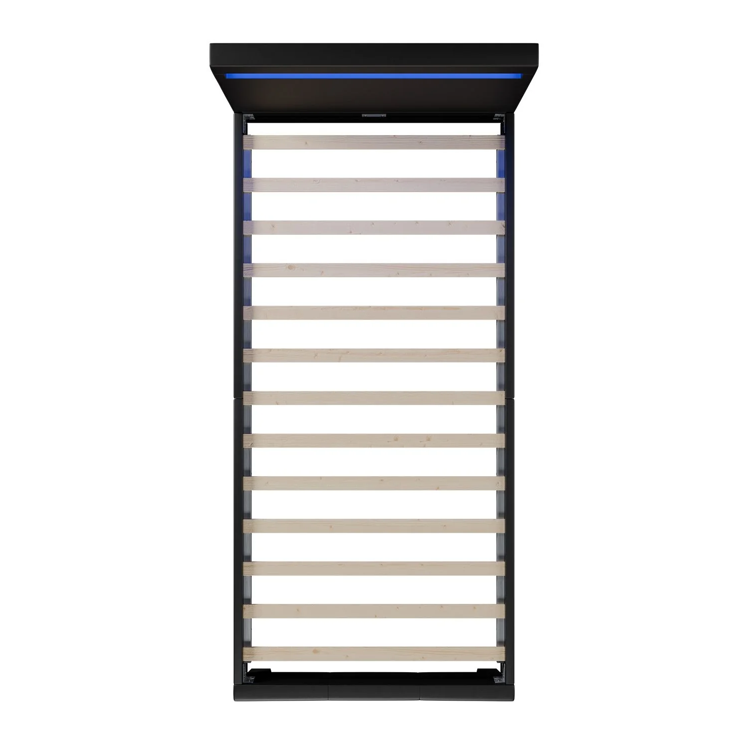 2025 Rustgevend slapen in het gestoffeerde bed Verona 120x200 cm in wit