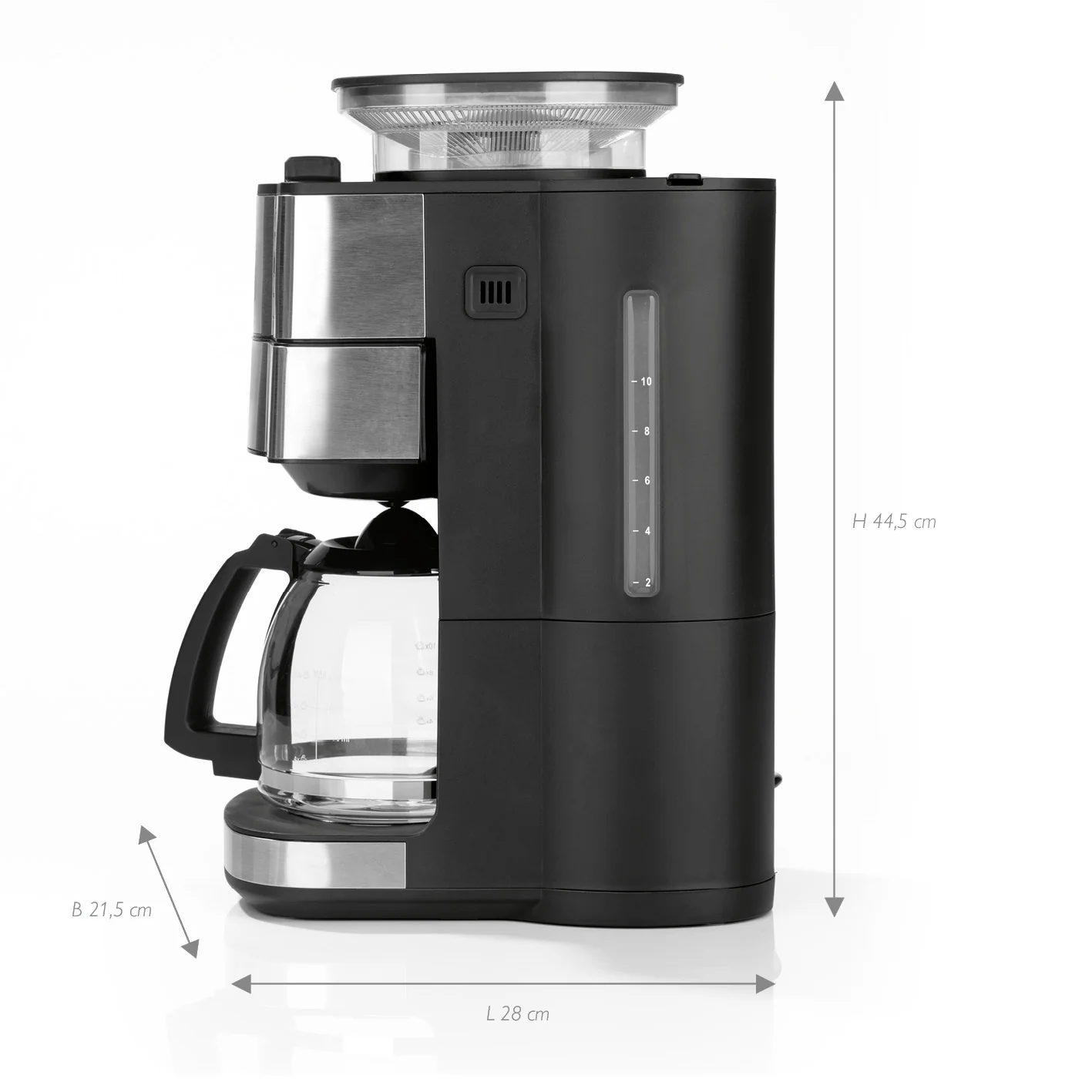 2025 FRESH-AROMA-PERFECT II Filterkoffiemachine met Maalwerk - Duo