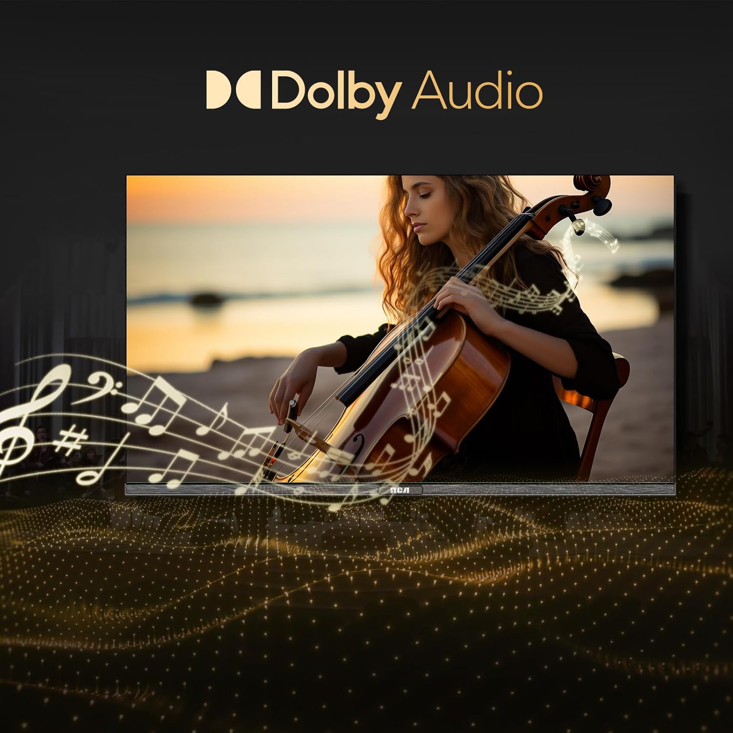 RCA RS32H2 Android Smart TV 32 inch (80 cm) Televisie met Google Assistant, Chromecast, Netflix, Prime Video, Google Play, YouTube, Disney+, WiFi, BT-afstandsbediening met microfoon, DVB-S/S2/T/T2/C