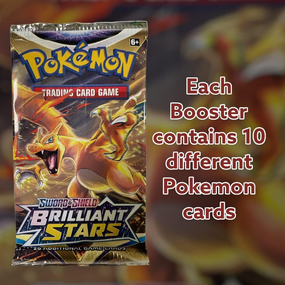 Pokeman Mystery Booster (Random English Booster) + Heartforcards  Shipping Protection (10 Boosters)