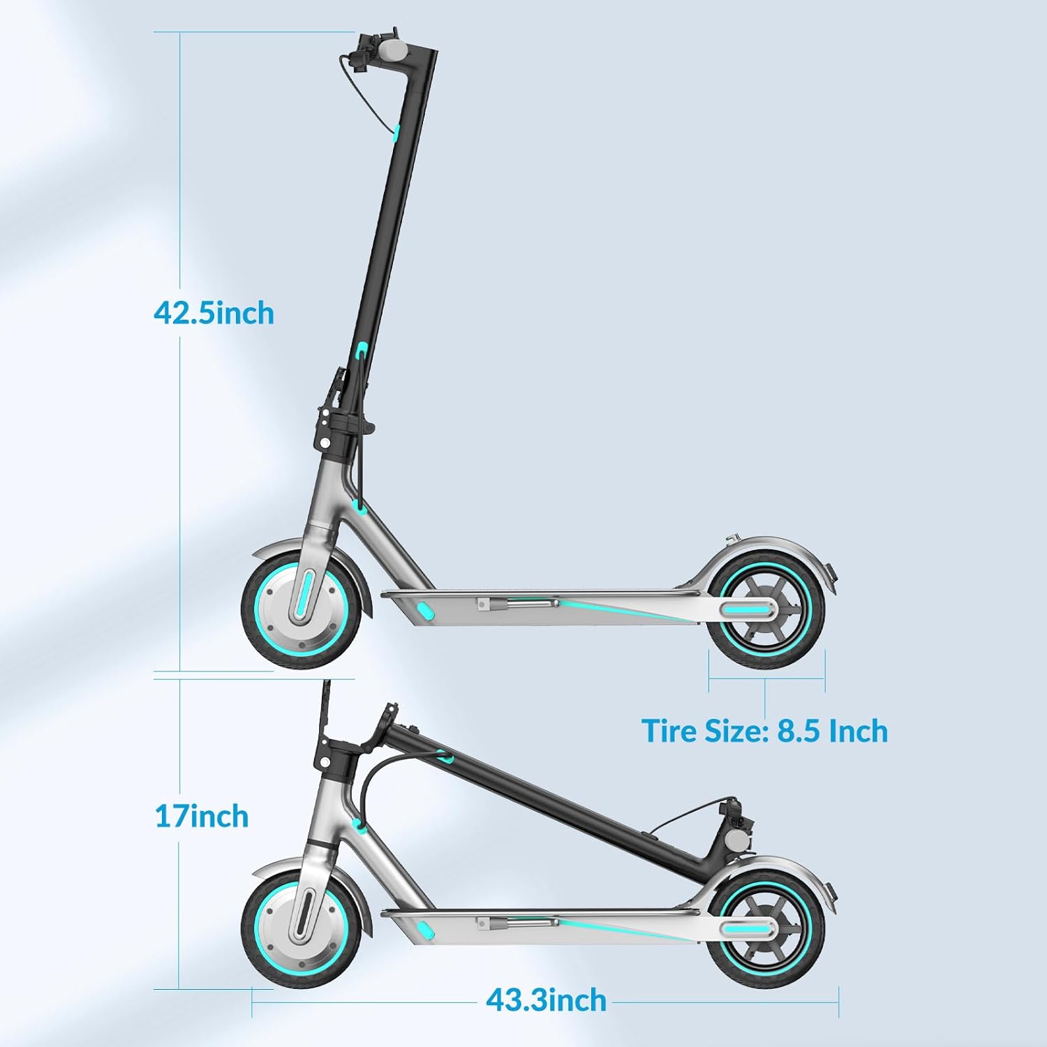 Electric Scooter, 8.5