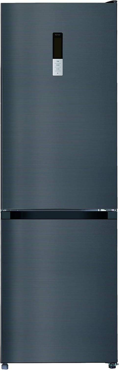 CHiQ FBM351NEI42, Fridge-Freezer, 356 Liters(260 + 96 L), No Frost, Silent 35dB, Inverter Compressor, Digital LED Display, 12 Year Warranty on Compressor, Stainless Steel