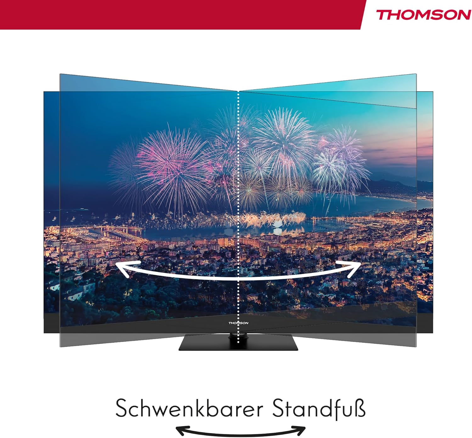 THOMSON 32 Inch (81cm) Full HD Google Smart TV, Wi-Fi, Dolby Audio, HDR10, Bluetooth 5.1, Triple Tuner (Cable/Satellite/Antenna), HDMI, CI+, A+ Panel - 32FG2S14