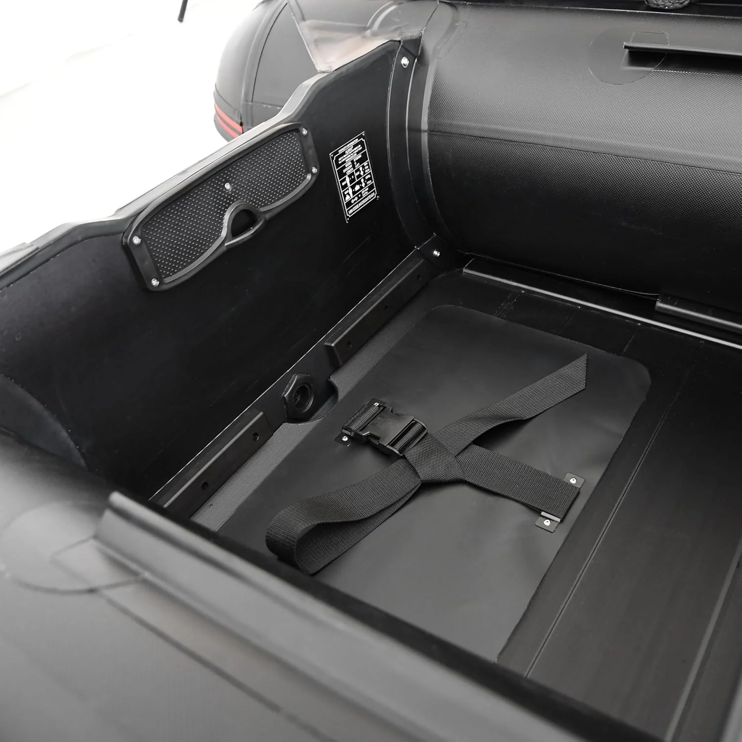 Opblaasbare boot | Jacht- en sloepboot | Visboot voor meerdere personen | Roeispanen met aluminium vloer | Hengelhouders | Robuust PVC | Model 2024 |