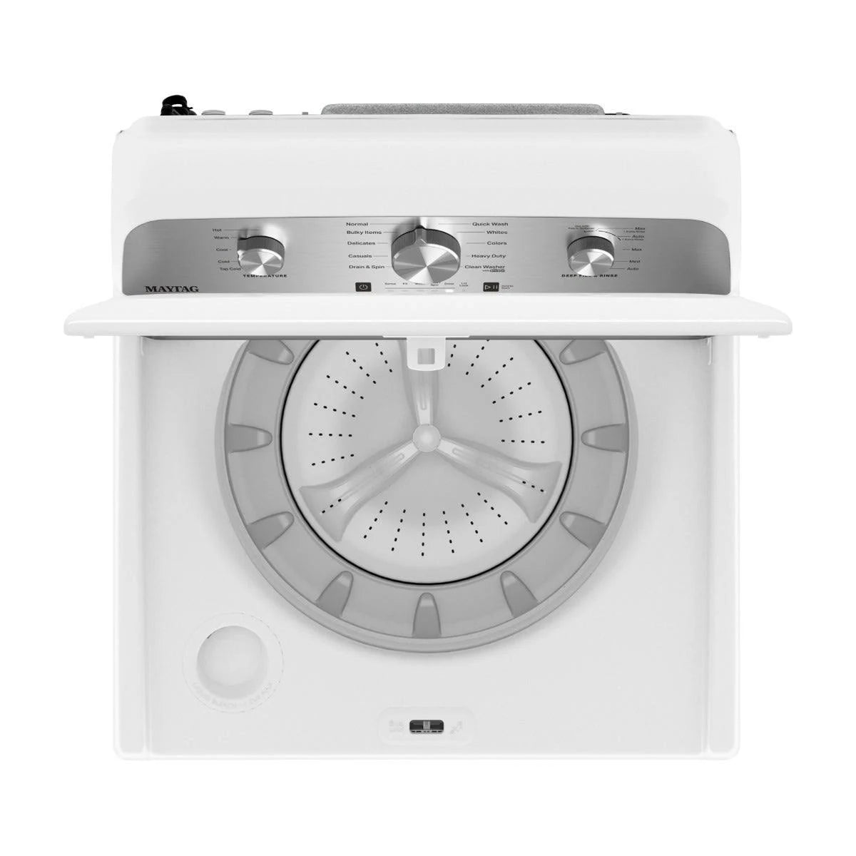 2025 Maytag Bovenlader Wasmachine met Diepe Vulfunctie - 4,5 kubieke voet