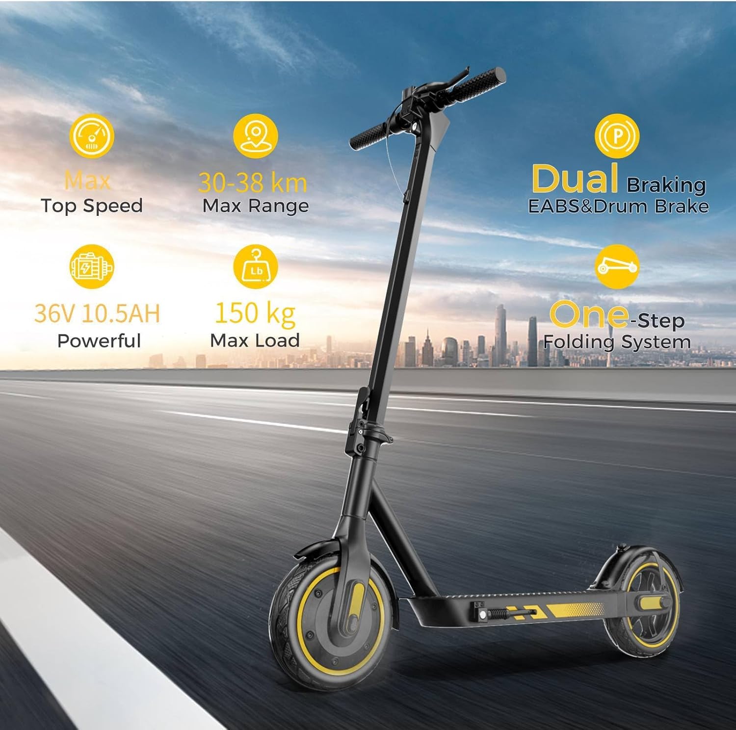 Electric Scooter, 8.5