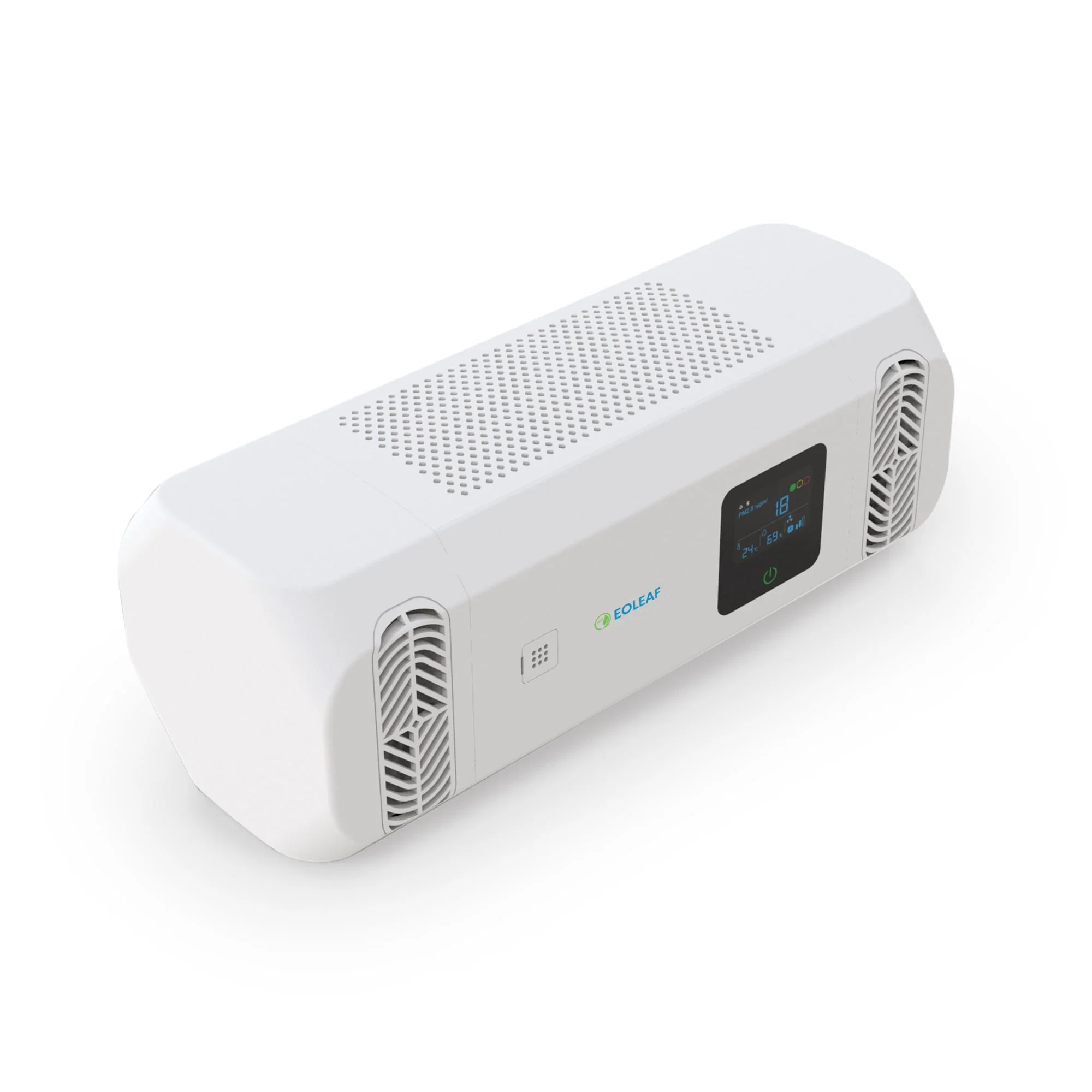 2025 Eoleaf Pure CAR Luchtreiniger �� HEPA H13 Filter en Ionisator �C Voor voertuigen tot 13 m3