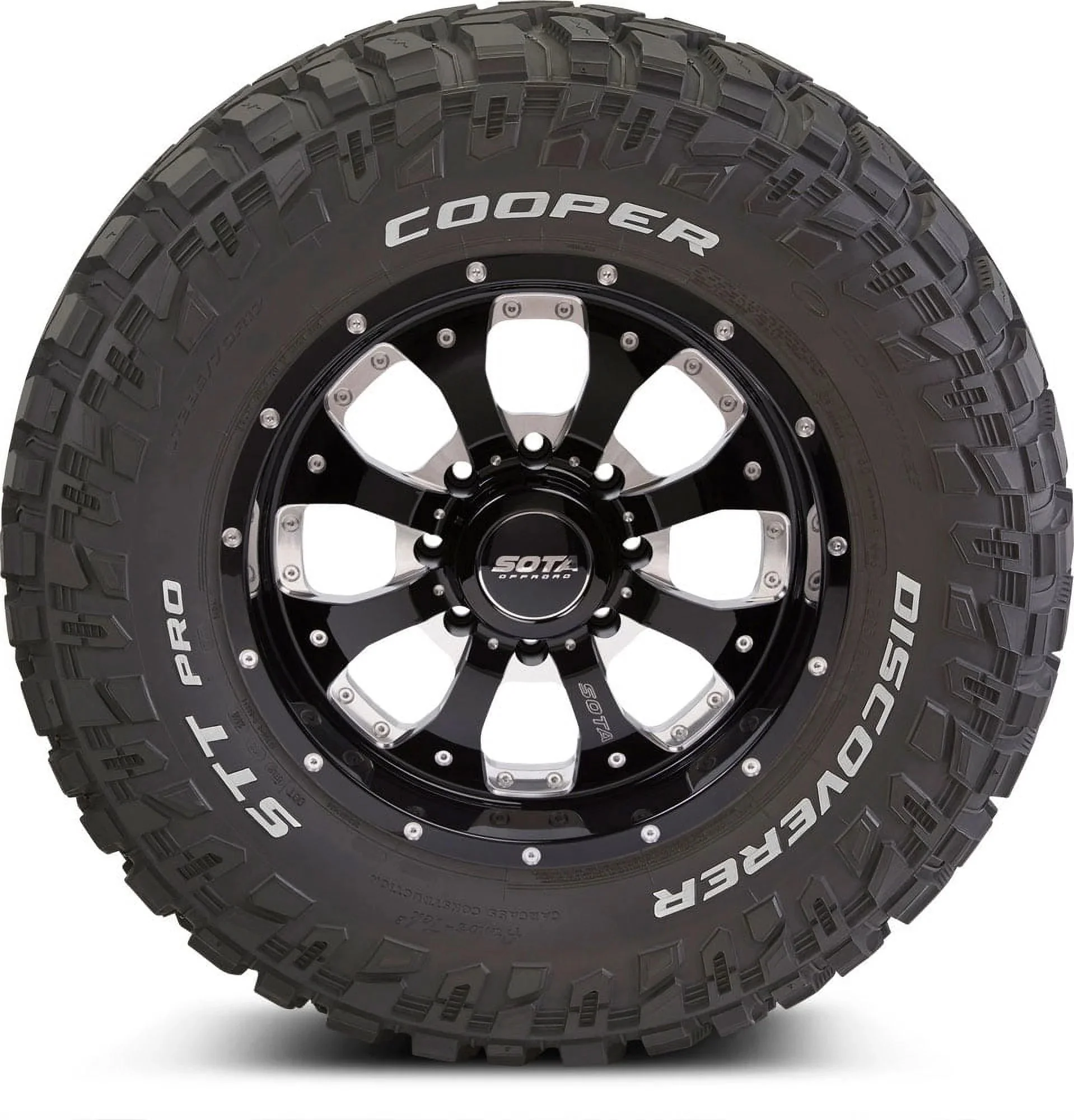 Set van 4 Cooper Discoverer STT Pro LT275/70R18/10 125P banden C Heavy Duty All-Terrain Performance