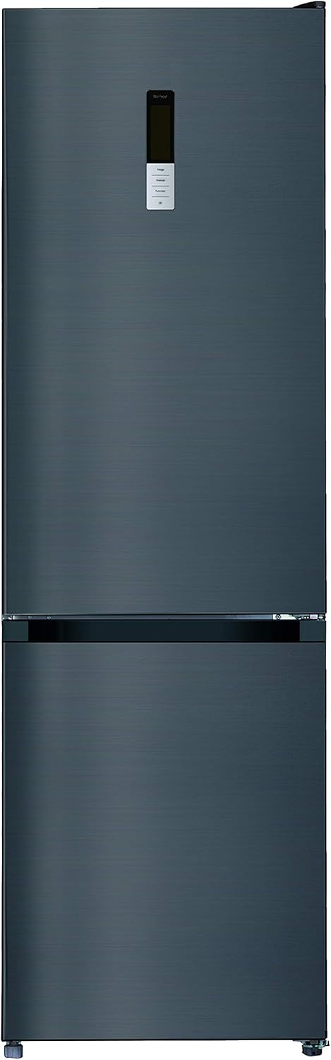 CHiQ FBM351NEI42, Fridge-Freezer, 356 Liters(260 + 96 L), No Frost, Silent 35dB, Inverter Compressor, Digital LED Display, 12 Year Warranty on Compressor, Stainless Steel