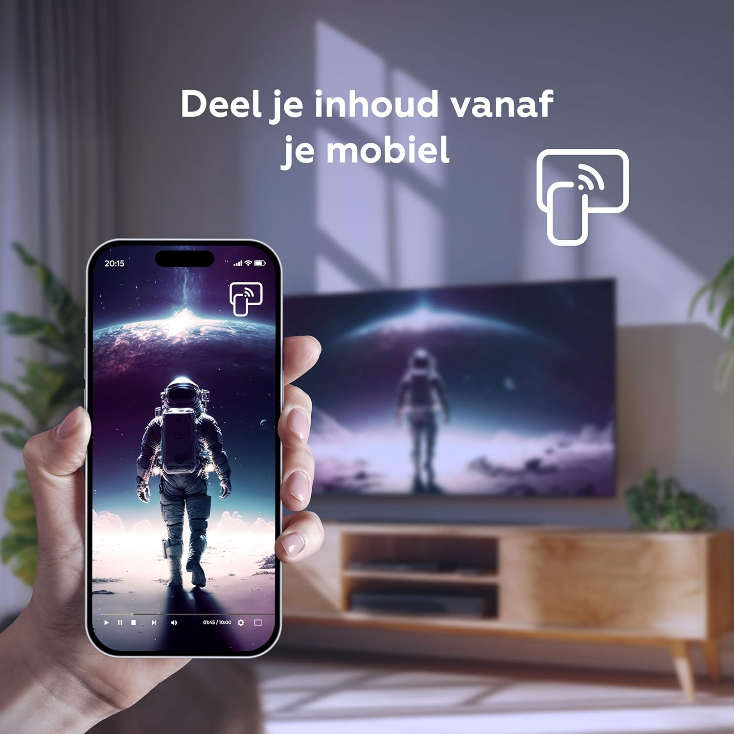 TD Systems - 40 Inch Smart TV, Hey Google, Full HD DVB-T2/C/S2 television, Android 11 Chromecast, Model 2025 - PRIME40C19GLE